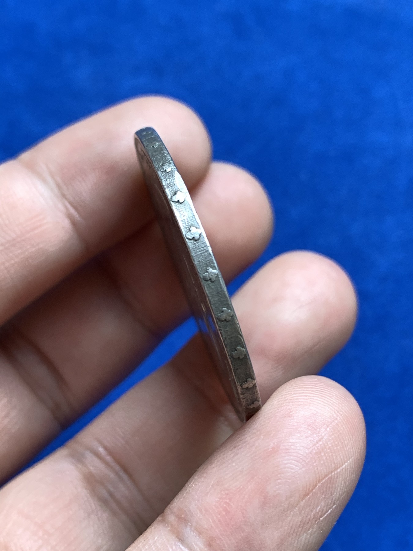 《竞宝斋》第179场-周日，周一2场 (全场包邮) 1889 西班牙 阿方索十三世5比塞塔银币 侯爵铸造 国王批准 塞尔维亚造 含银量不低于90% 老假双柱！重量24克多