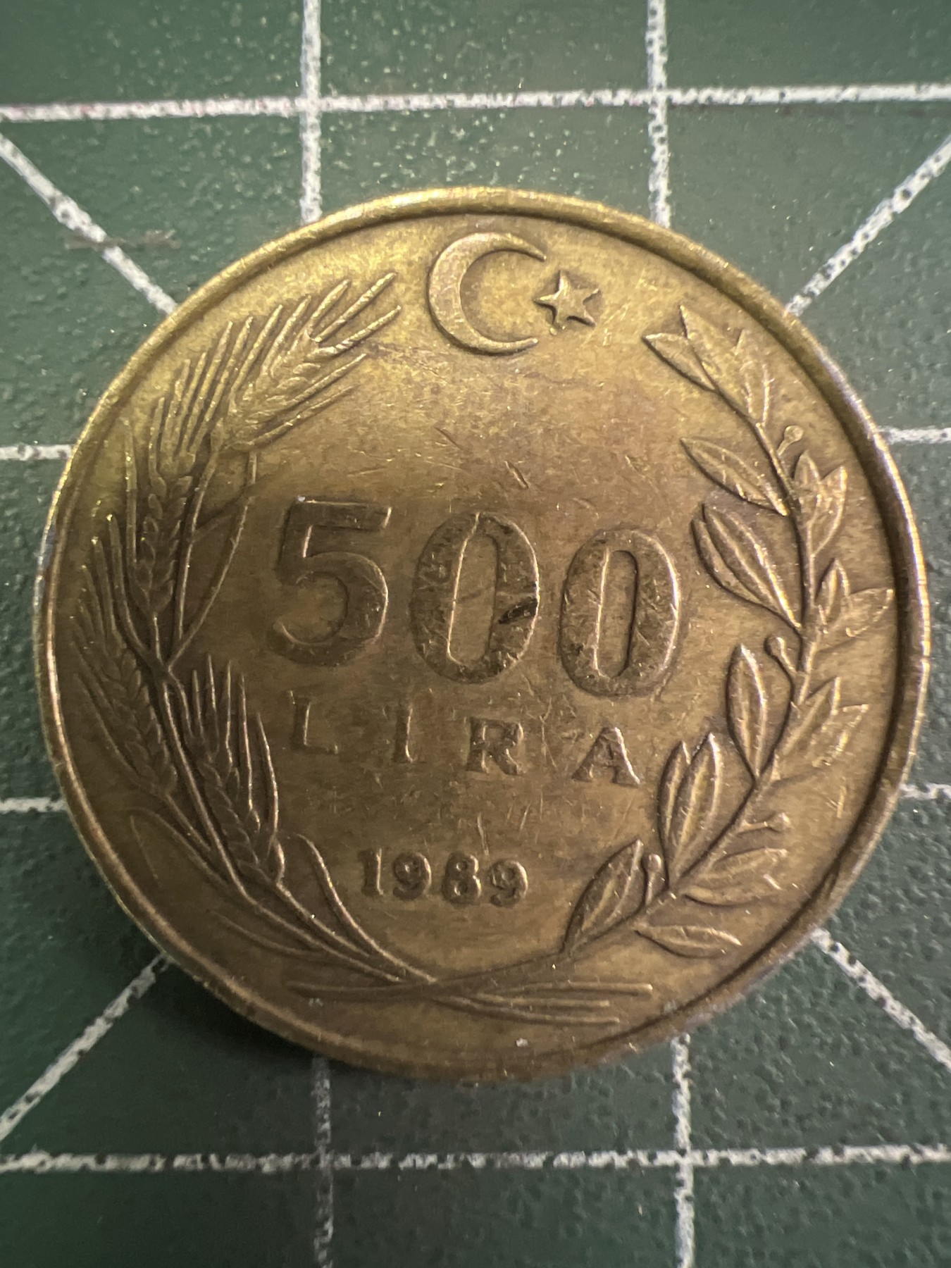 泡泡堂第352期  世界硬币 （无押金，捡漏，全场20包邮，偏远地区除外，接收代拍业务） 土耳其500里拉