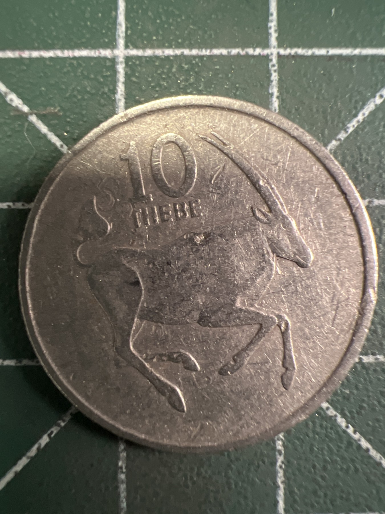 泡泡堂第351期  世界硬币 （无押金，捡漏，全场20包邮，偏远地区除外，接收代拍业务） 博茨瓦纳10瑟比