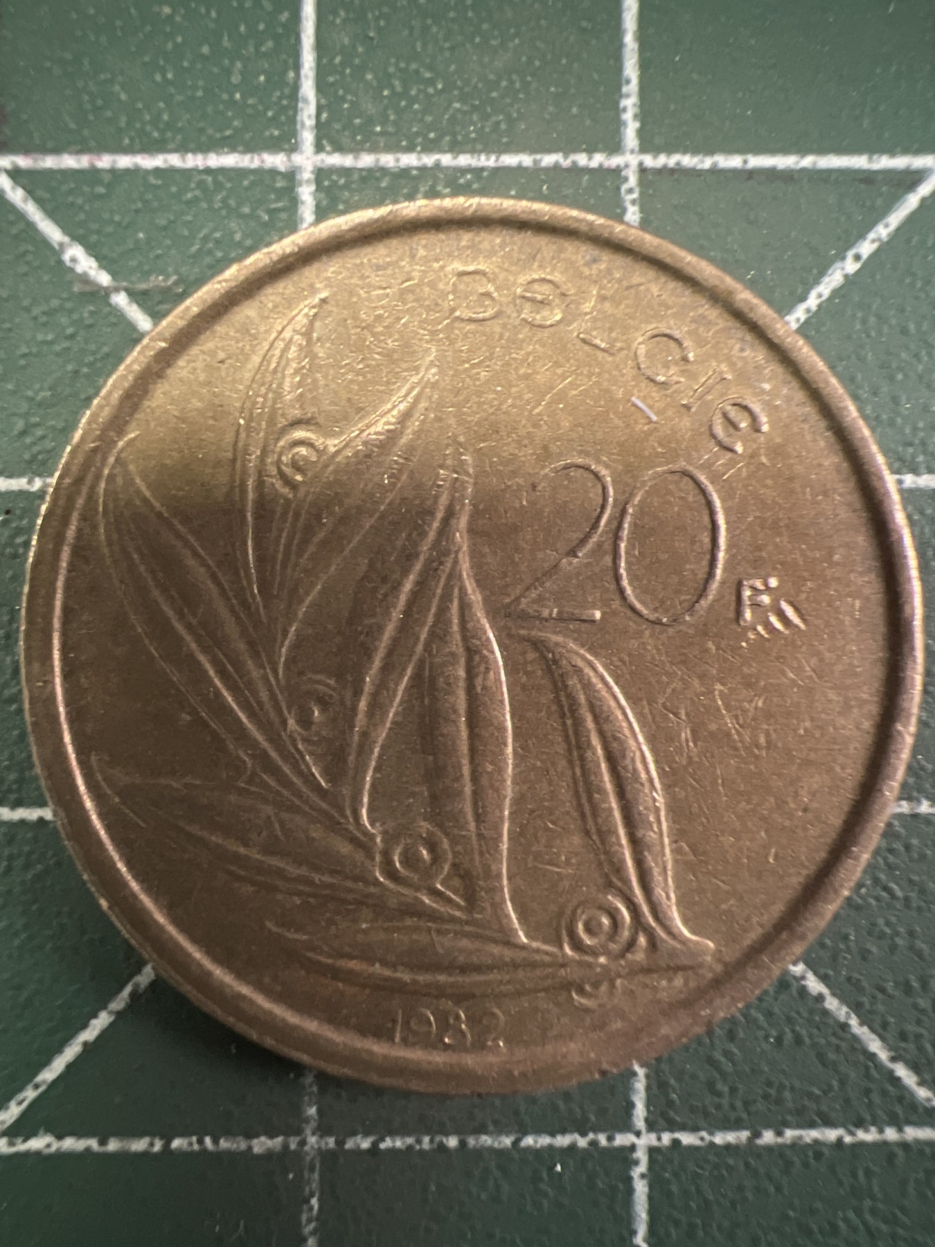 泡泡堂第351期  世界硬币 （无押金，捡漏，全场20包邮，偏远地区除外，接收代拍业务） 比利时20法郎