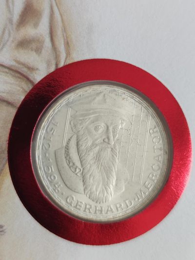 邮币封第四场 1969年德国格哈德逝世375年5马克纪念银币邮币封