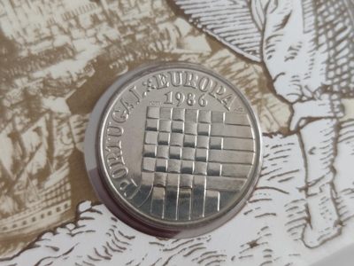 邮币封第四场 1986葡萄牙25埃斯库多邮币封