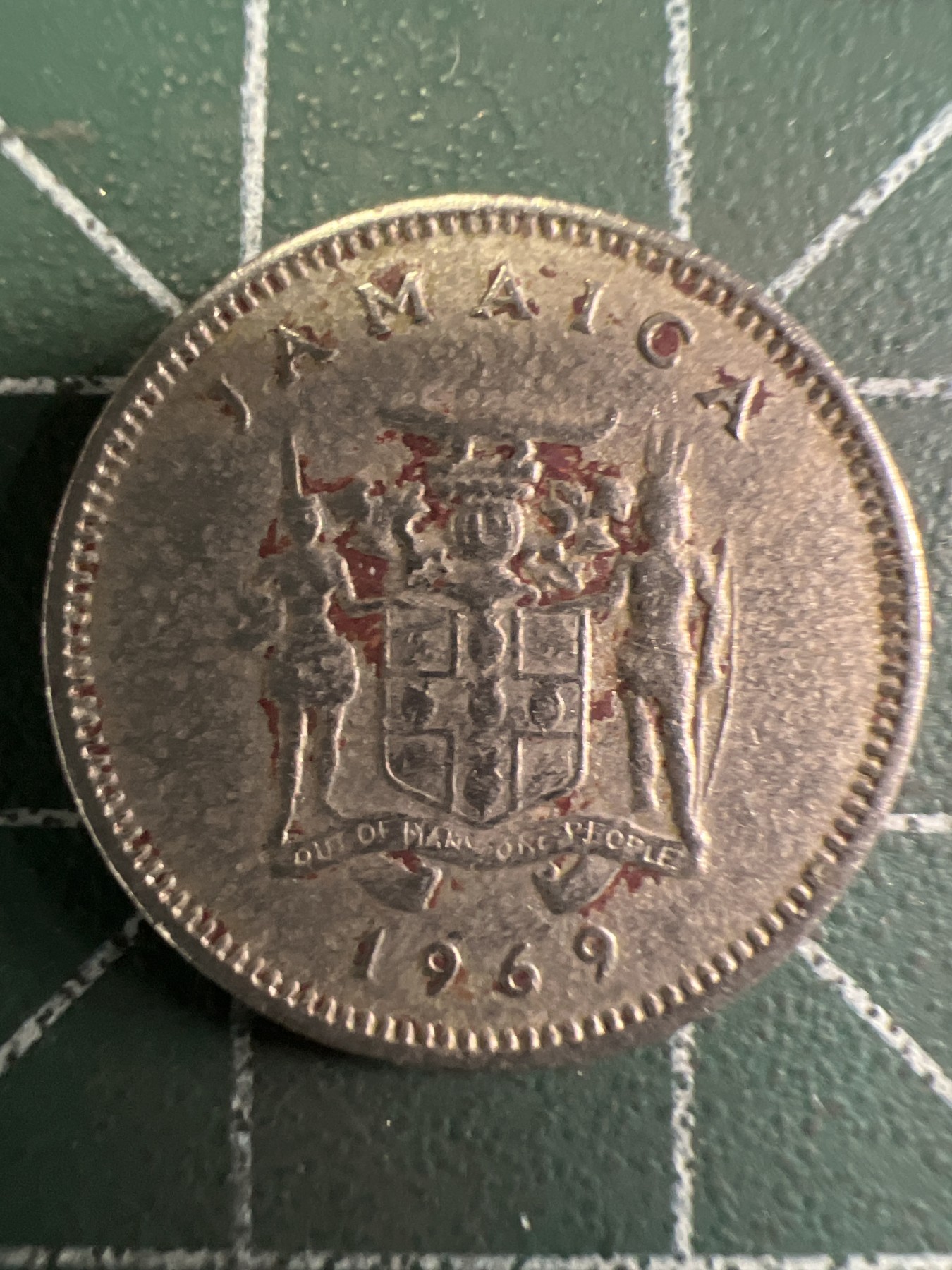 泡泡堂第353期  世界硬币 （无押金，捡漏，全场20包邮，偏远地区除外，接收代拍业务） 牙买加五分