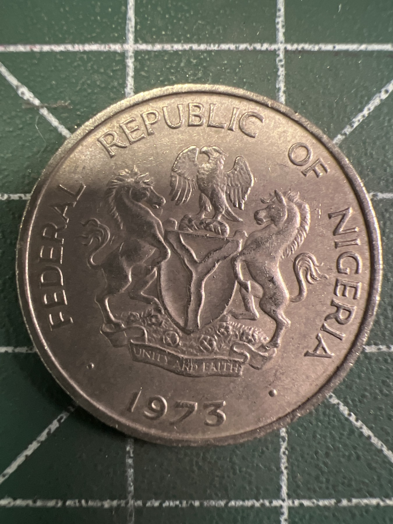 泡泡堂第351期  世界硬币 （无押金，捡漏，全场20包邮，偏远地区除外，接收代拍业务） 尼日利亚10考包