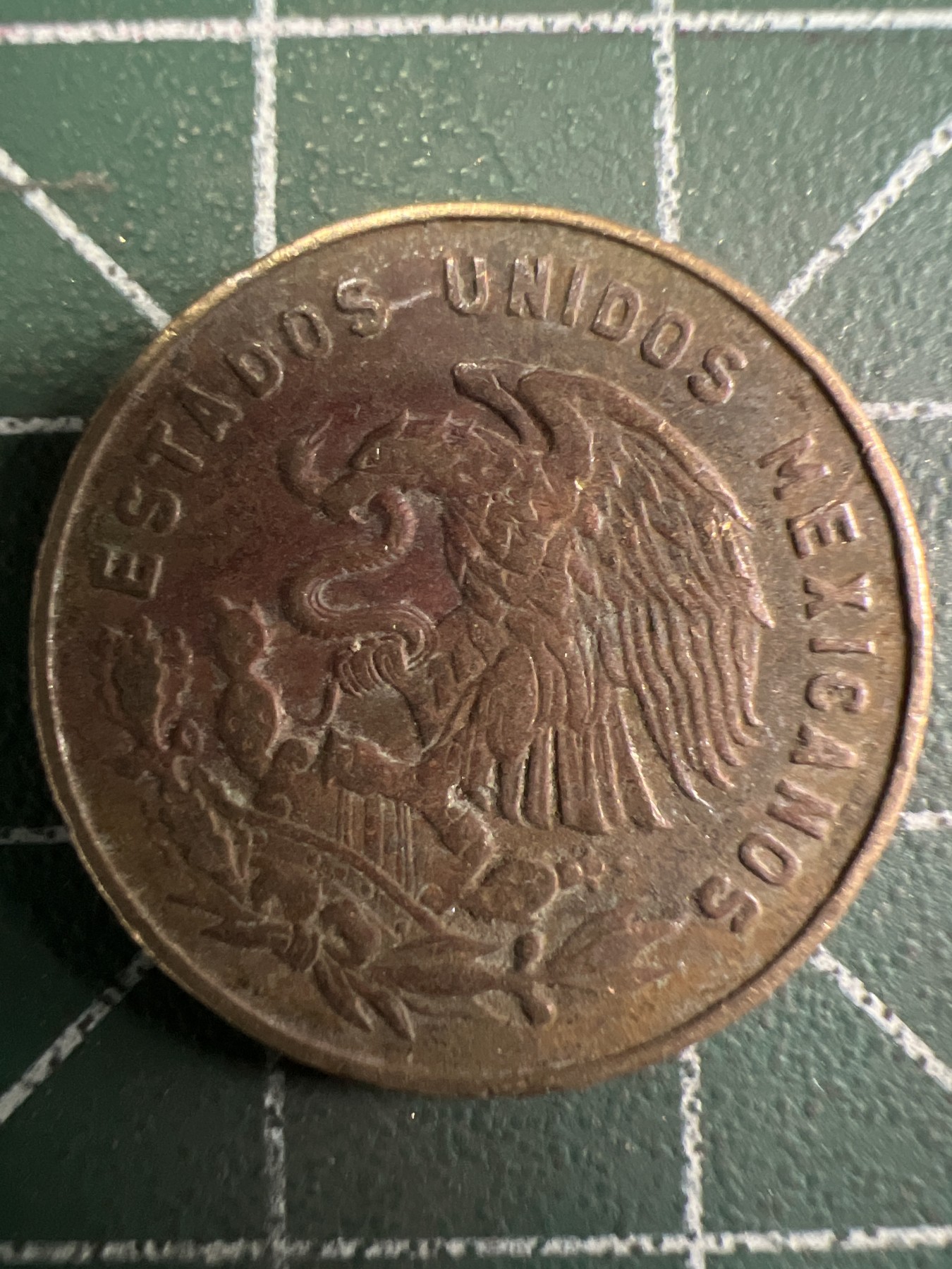 泡泡堂第353期  世界硬币 （无押金，捡漏，全场20包邮，偏远地区除外，接收代拍业务） 墨西哥五分