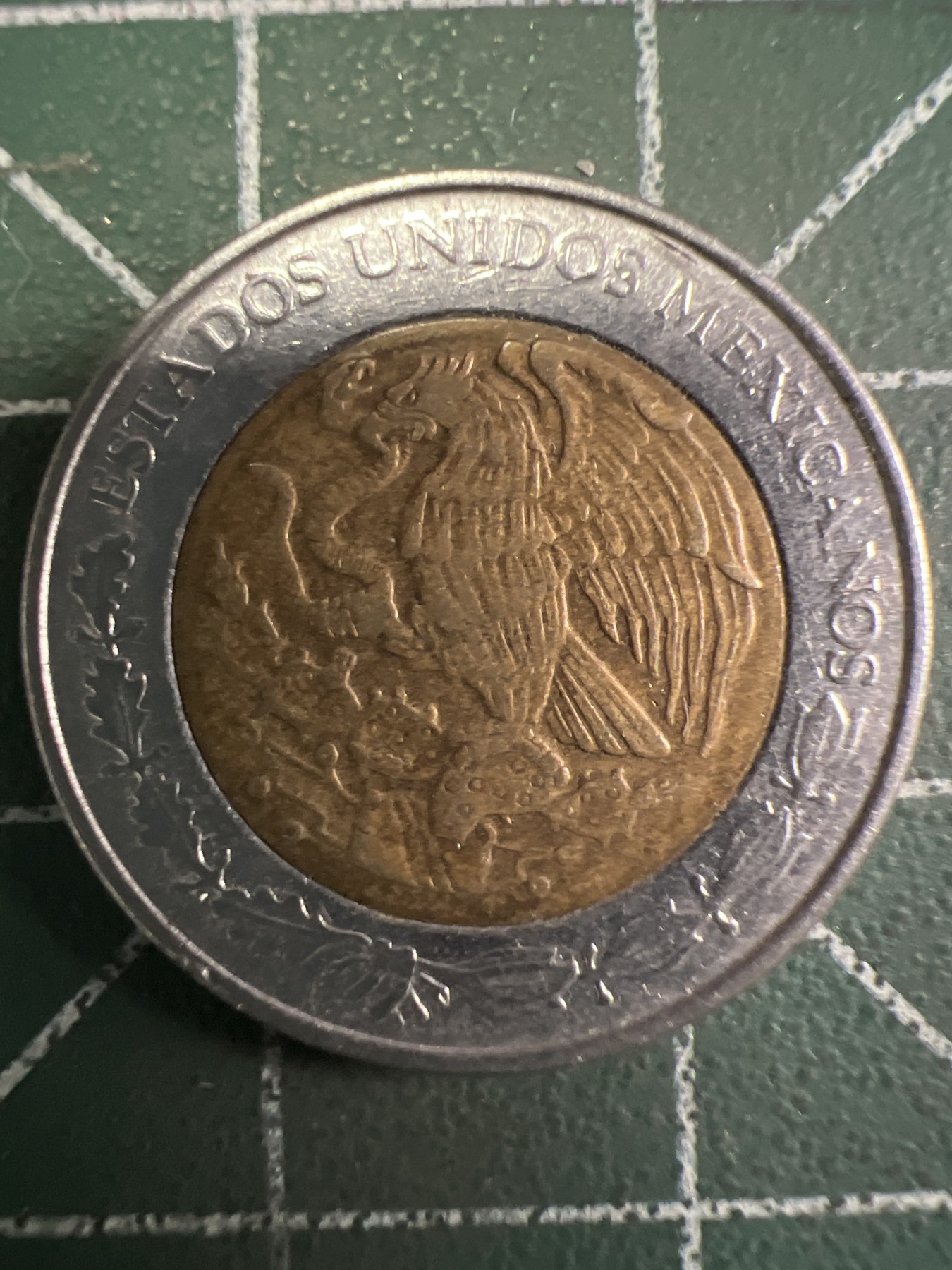 泡泡堂第351期  世界硬币 （无押金，捡漏，全场20包邮，偏远地区除外，接收代拍业务） 墨西哥双色币