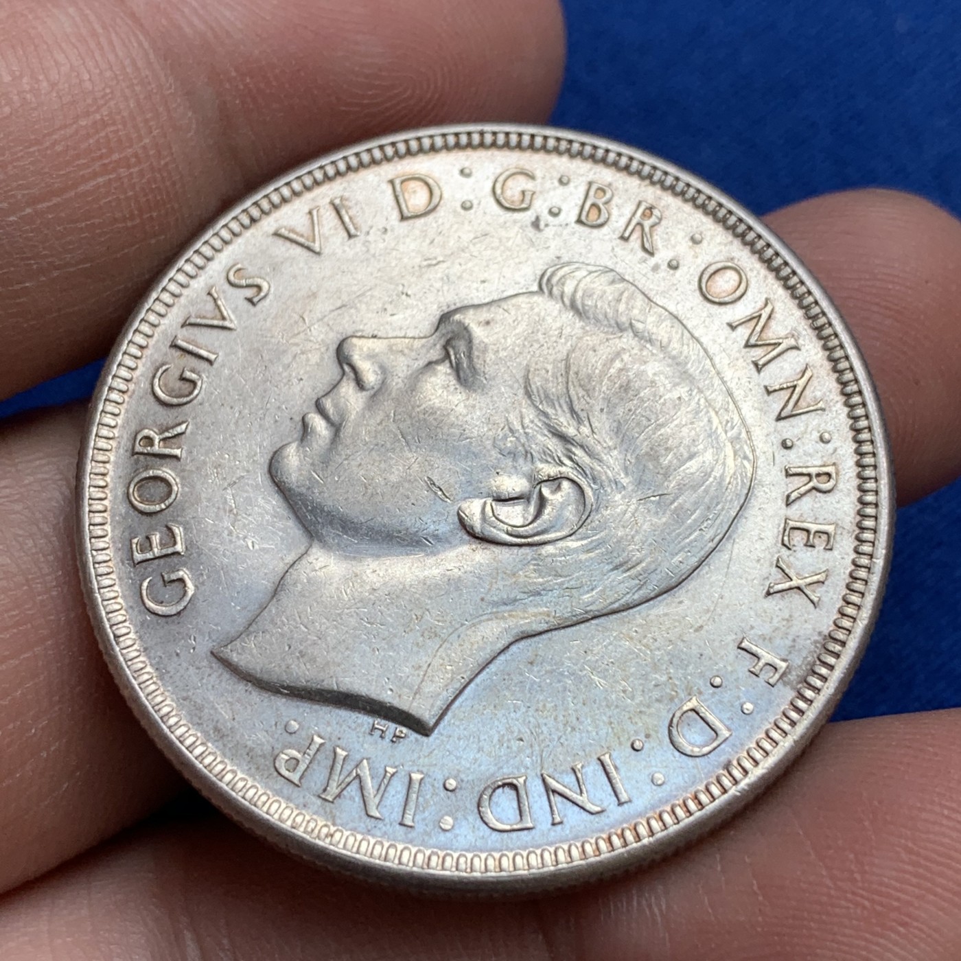 《竞宝斋》第179场-周日，周一2场 (全场包邮) 澳大利亚1937年乔治六世1元皇冠银币