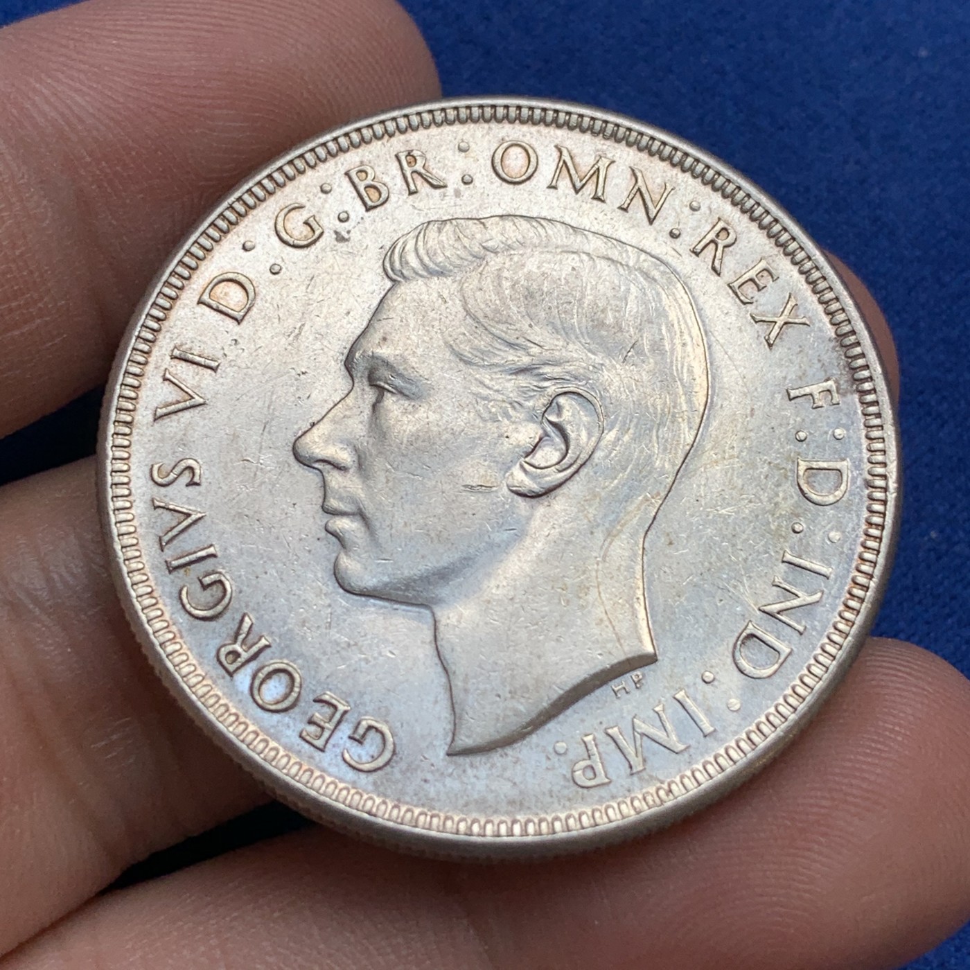 《竞宝斋》第179场-周日，周一2场 (全场包邮) 澳大利亚1937年乔治六世1元皇冠银币