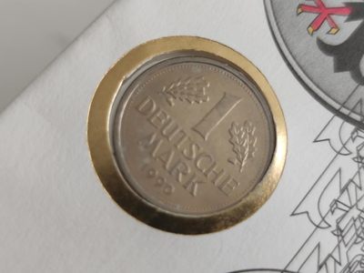 邮币封第四场 1990年东西德合并邮币封