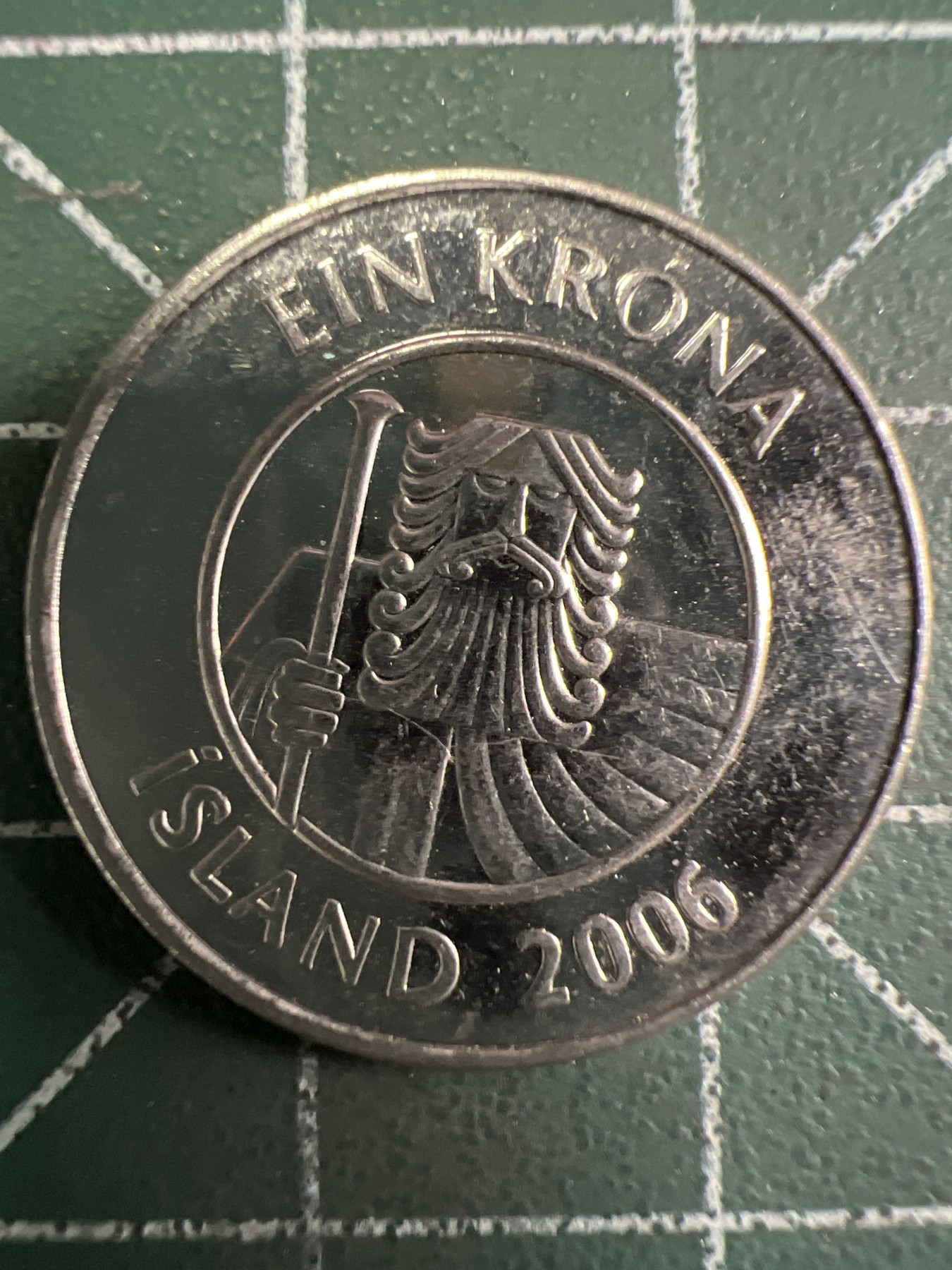 泡泡堂第350期  世界硬币 （无押金，捡漏，全场20包邮，偏远地区除外，接收代拍业务） 冰岛1克朗