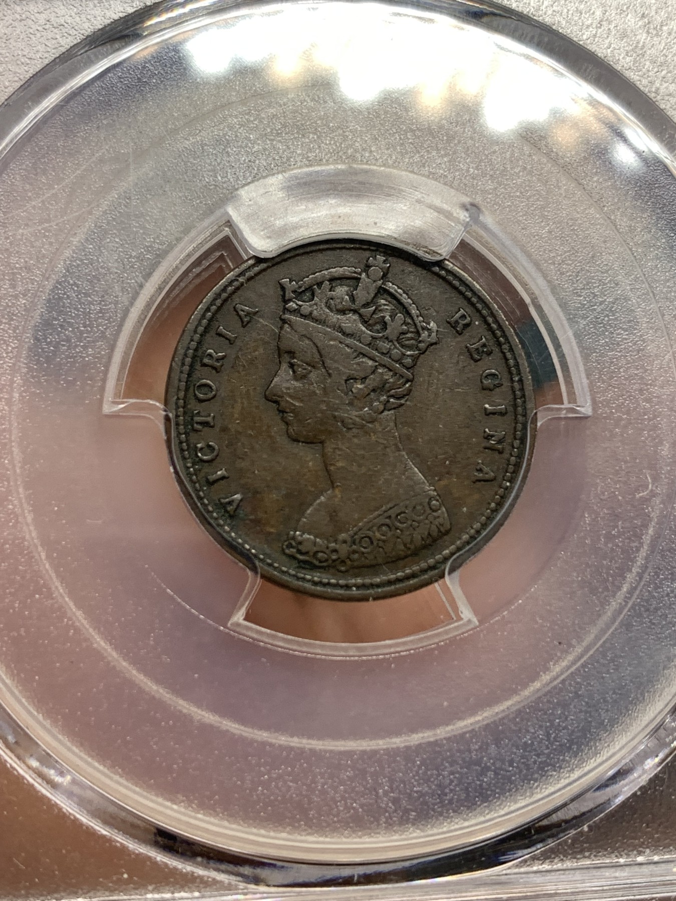 《竞宝斋》第179场-周日，周一2场 (全场包邮) PCGS唯一冠军 PCGS VF35 英国1854维多利亚mille 难得一见品种