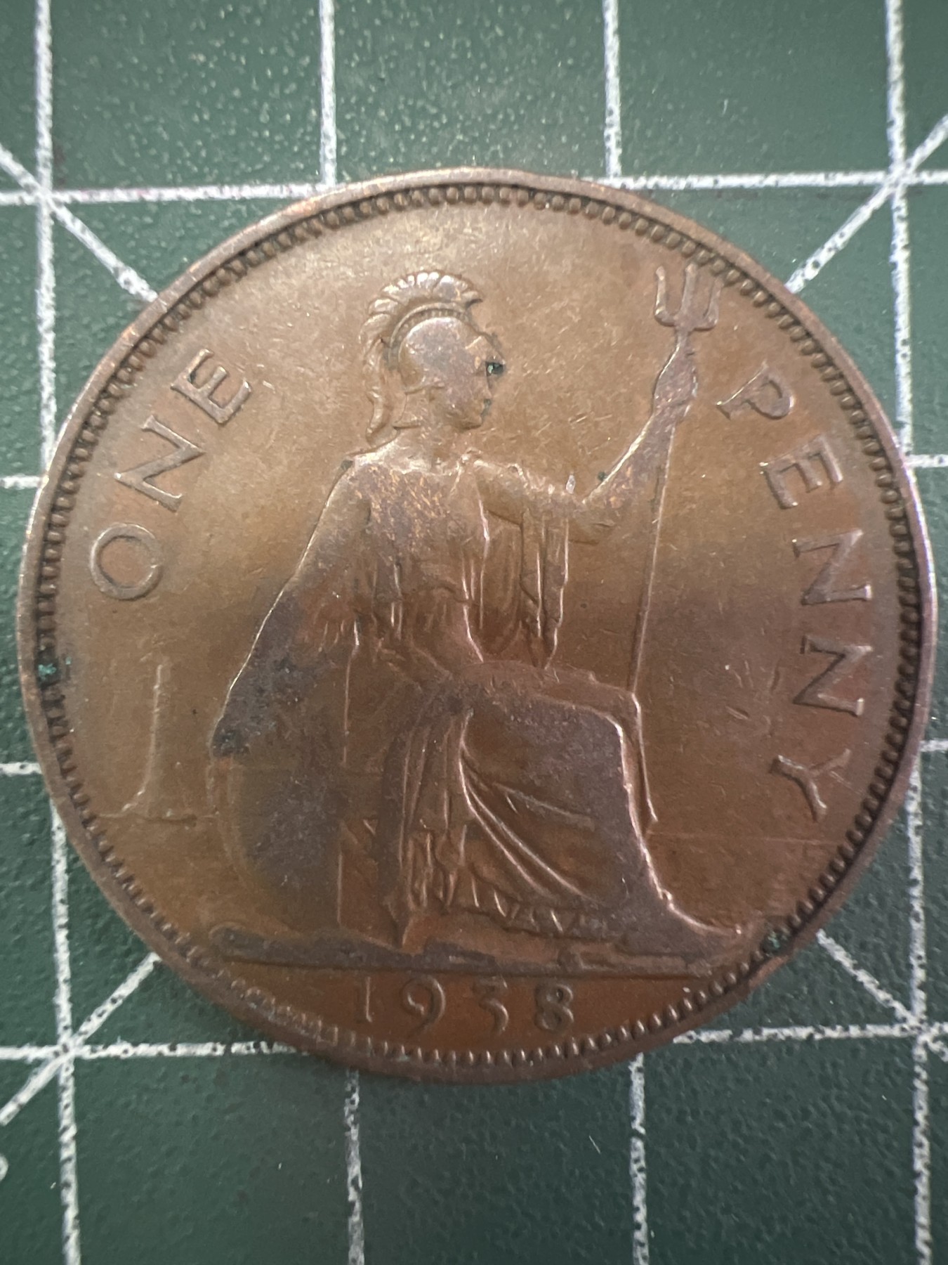 泡泡堂第377期 硬币专场 （无押金，捡漏，全场20包邮，偏远地区除外，接收代拍业务） 乔六一便士1938年