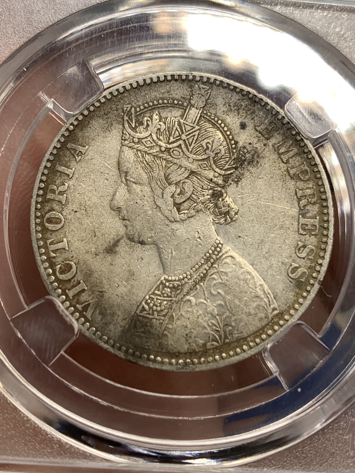 英属印度1893年维多利亚女王1卢比银币- 竞宝斋- 竞宝斋- 麦稀奇