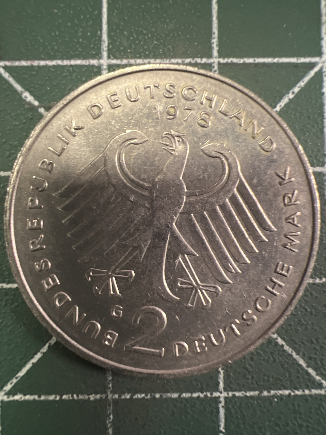 泡泡堂第352期  世界硬币 （无押金，捡漏，全场20包邮，偏远地区除外，接收代拍业务） 德国2马克