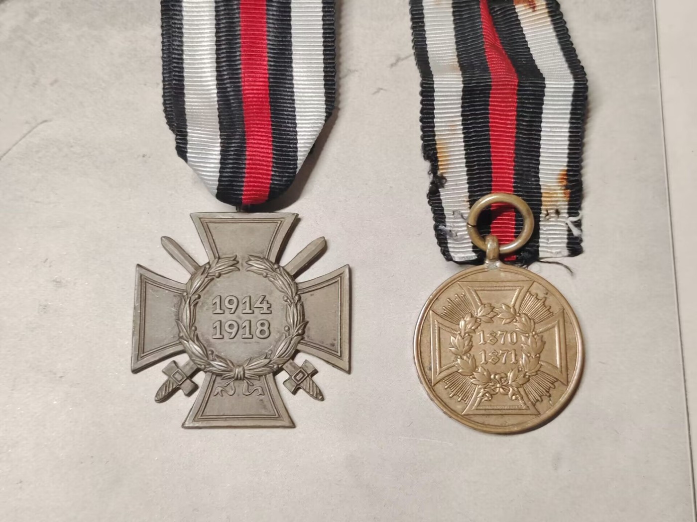 老威廉第二次麦稀奇拍卖 兴登堡和普法奖章一组
