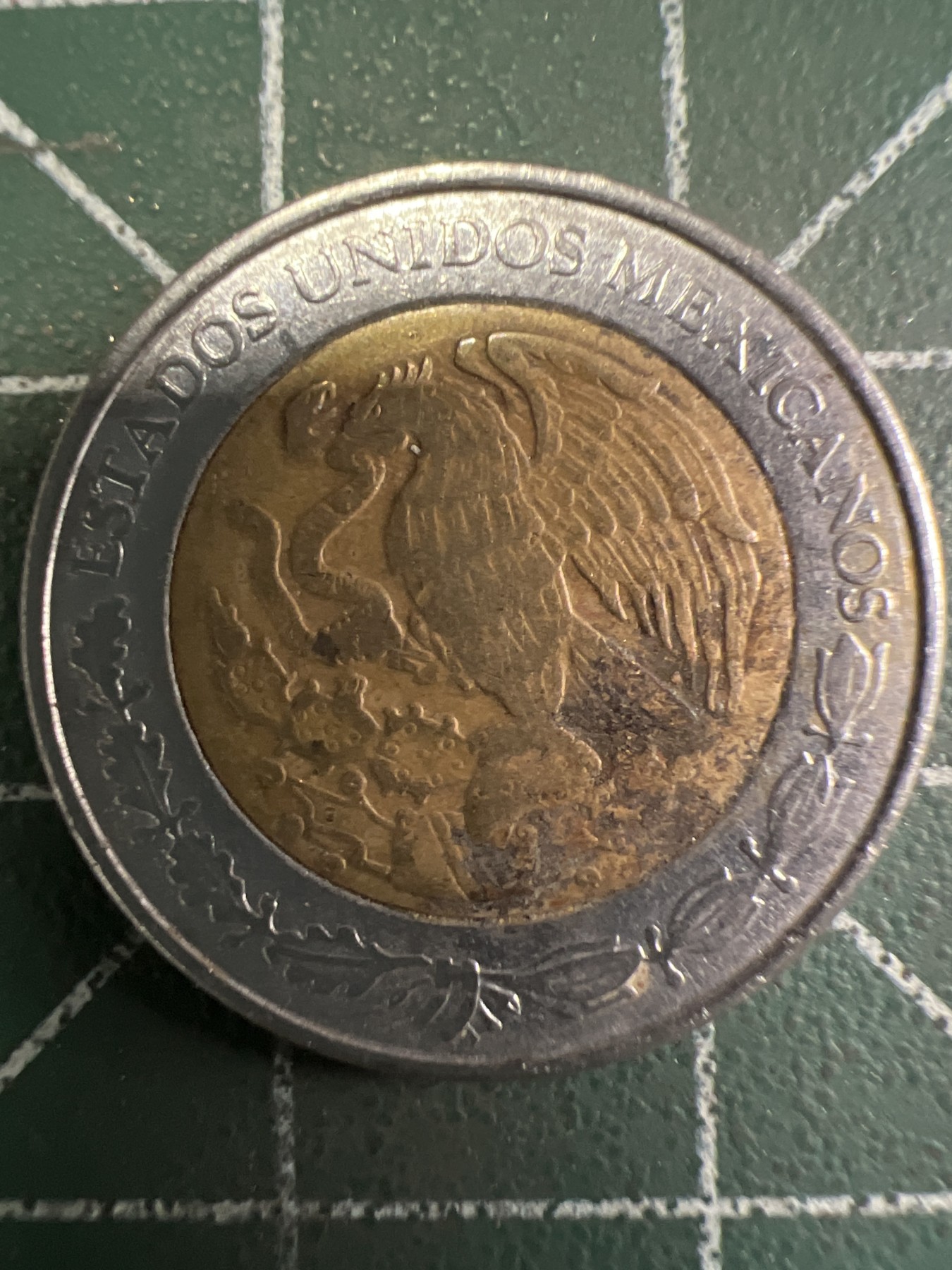 泡泡堂第350期  世界硬币 （无押金，捡漏，全场20包邮，偏远地区除外，接收代拍业务） 墨西哥1比索