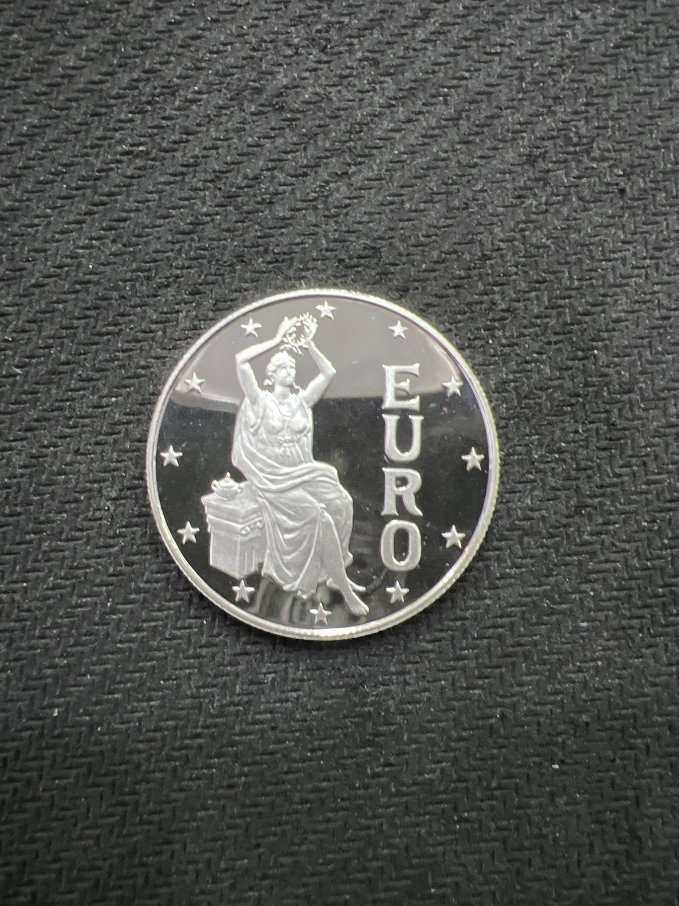 飞翔风筝第三场拍世界纸币银币硬币 安道尔1997罗马条约精制银币