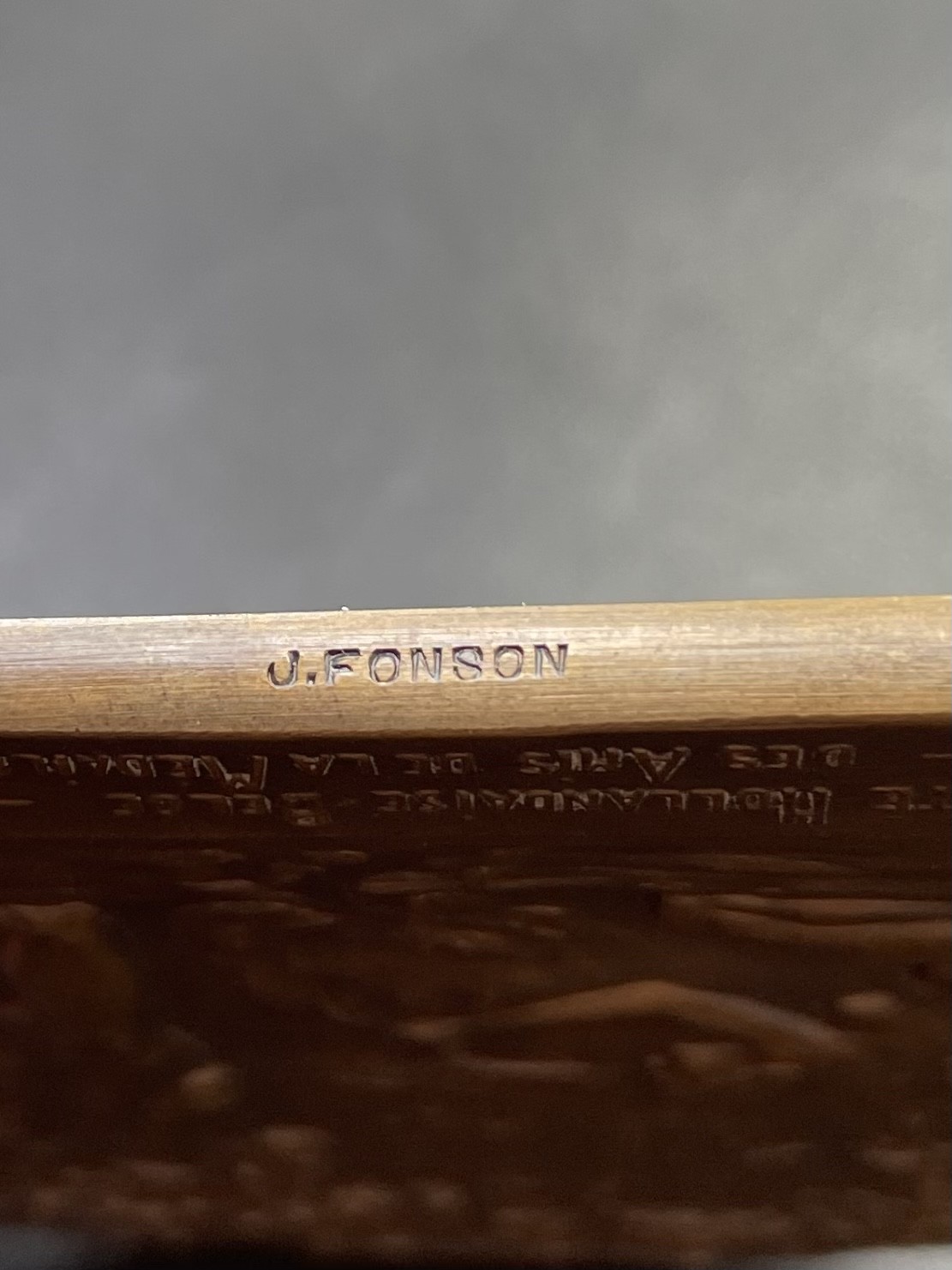 章牌专场-第26期 Floris De Cuyper～扬·范吕斯布鲁克纪念大铜章（SHBAMA协会39号作品）尺寸： 65×64 mm