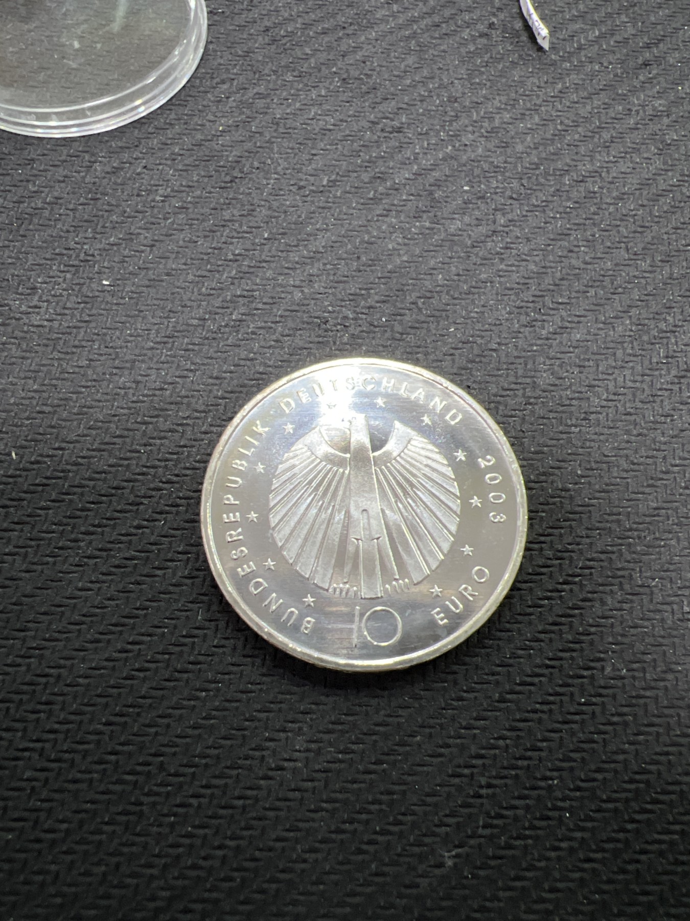 飞翔风筝第三场拍世界纸币银币硬币 德国2006年10欧精制银币