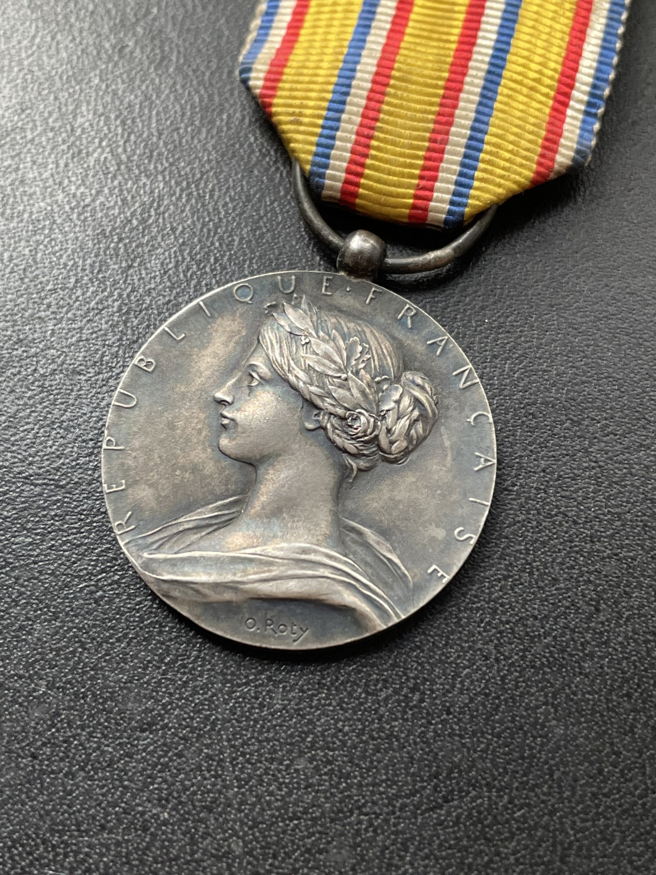 章牌专场-第26期 O.Roty～法国消防员银奖章