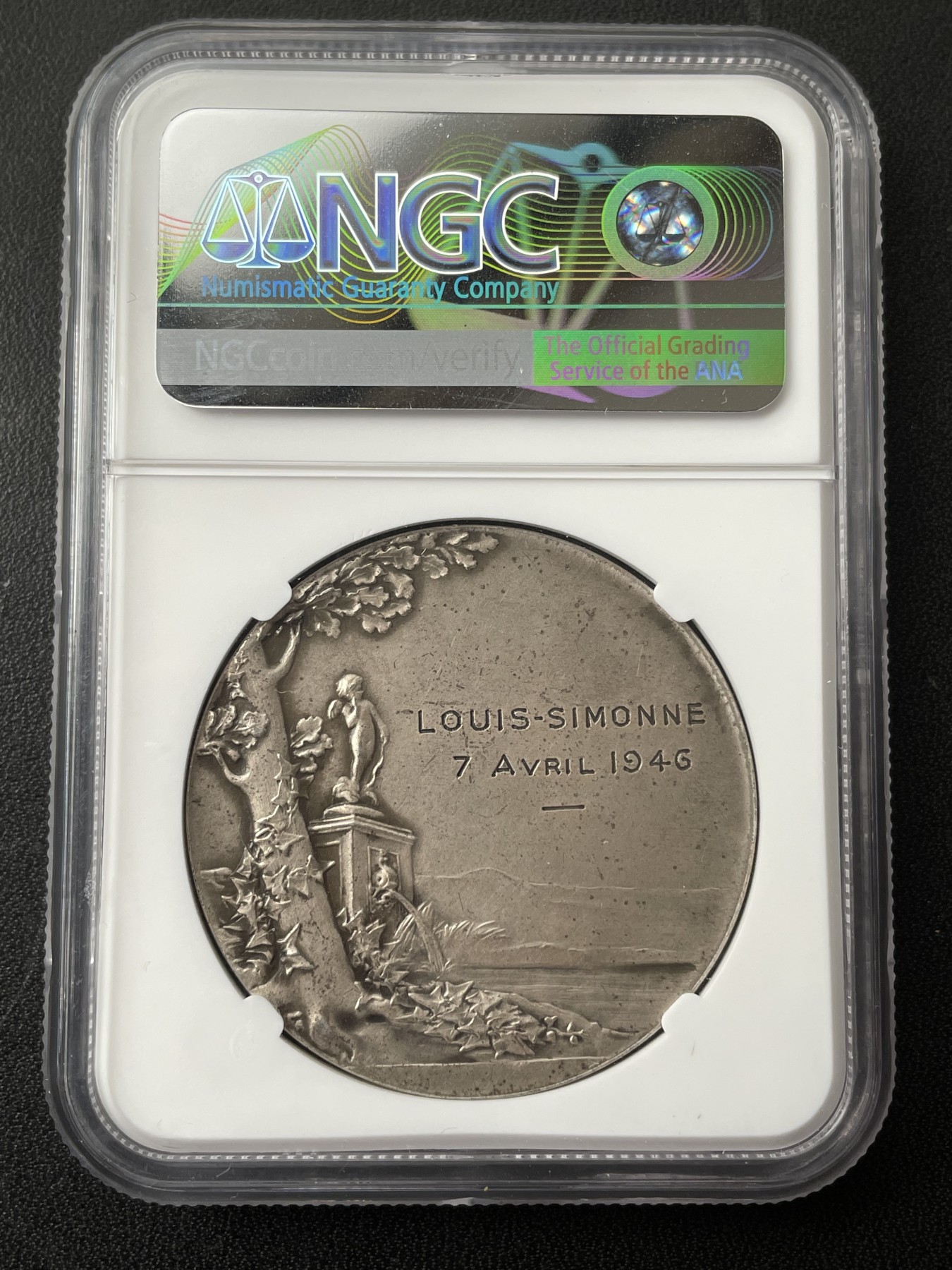 章牌专场-第26期 O.Roty～法国“永恒的爱”婚礼银章