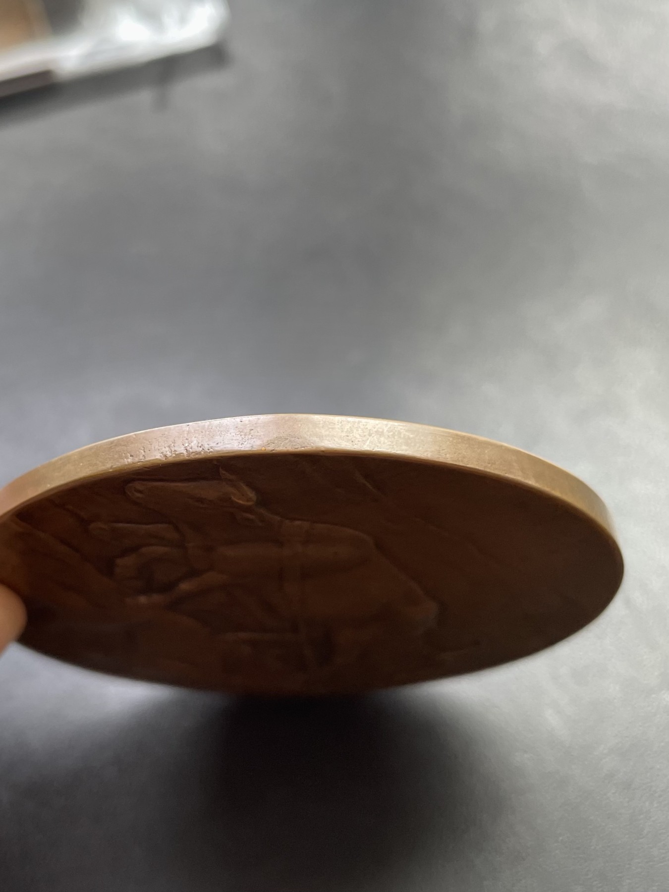 章牌专场-第26期 Lambertus Zijl～1906年农业大铜章 （SHBAMA协会08号作品）直径：66 mm