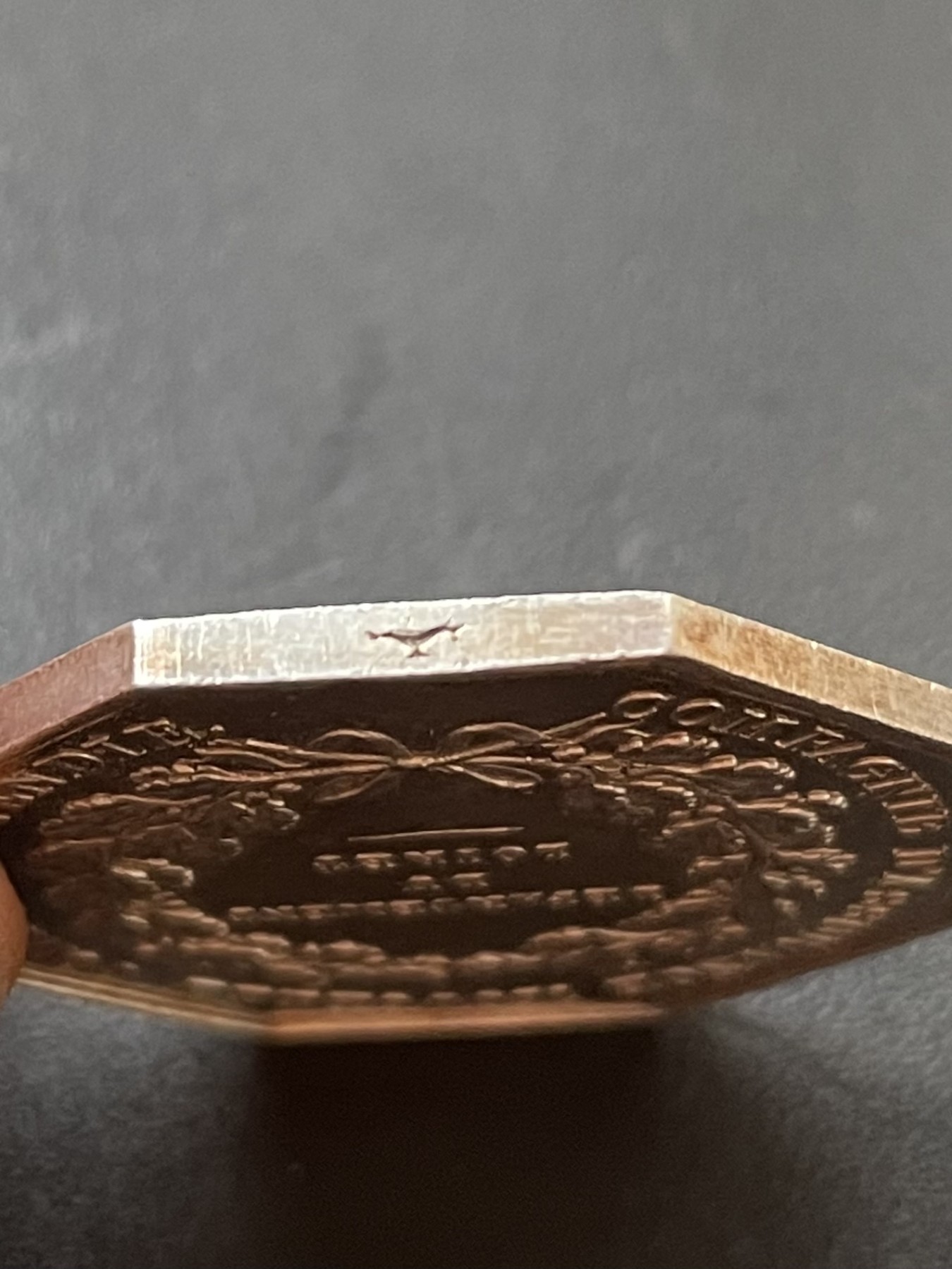 章牌专场-第26期 法国火灾互助保险银章 直径：35 mm ，17.8g