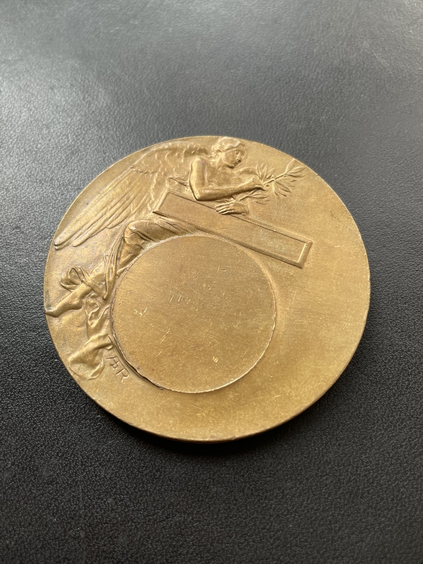 章牌专场-第26期 A.Rivet～法国玛丽安娜大铜章 直径：56 mm