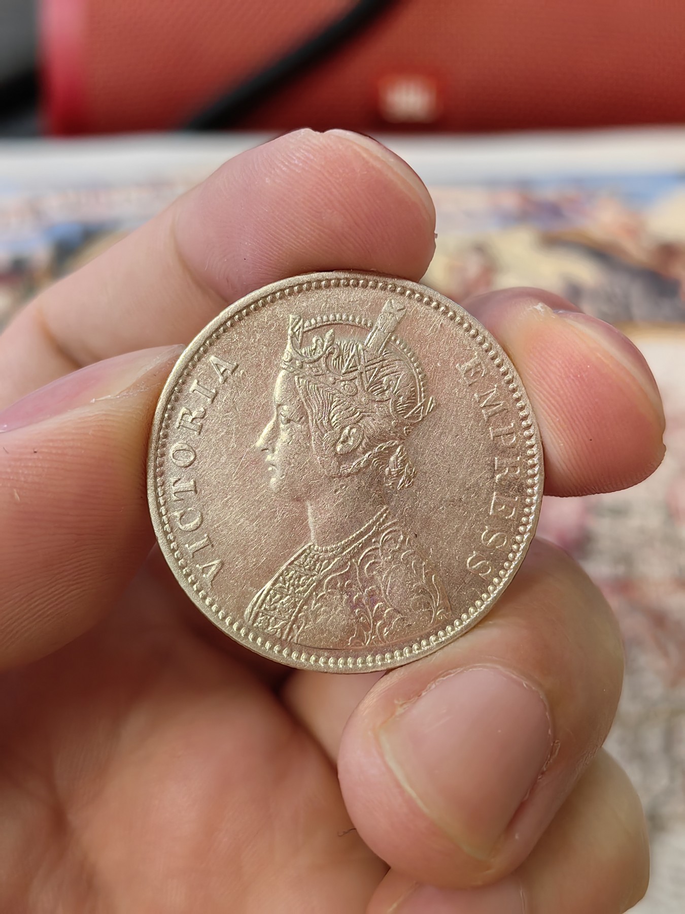 橡树集藏-006场 海纳百川 1880印度卢比 1840印度卢比 不错的裸币