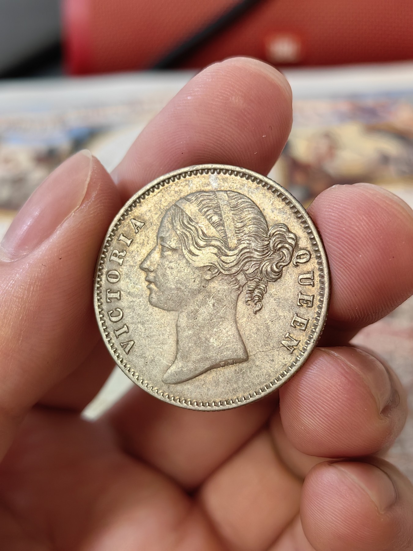 橡树集藏-006场 海纳百川 1880印度卢比 1840印度卢比 不错的裸币