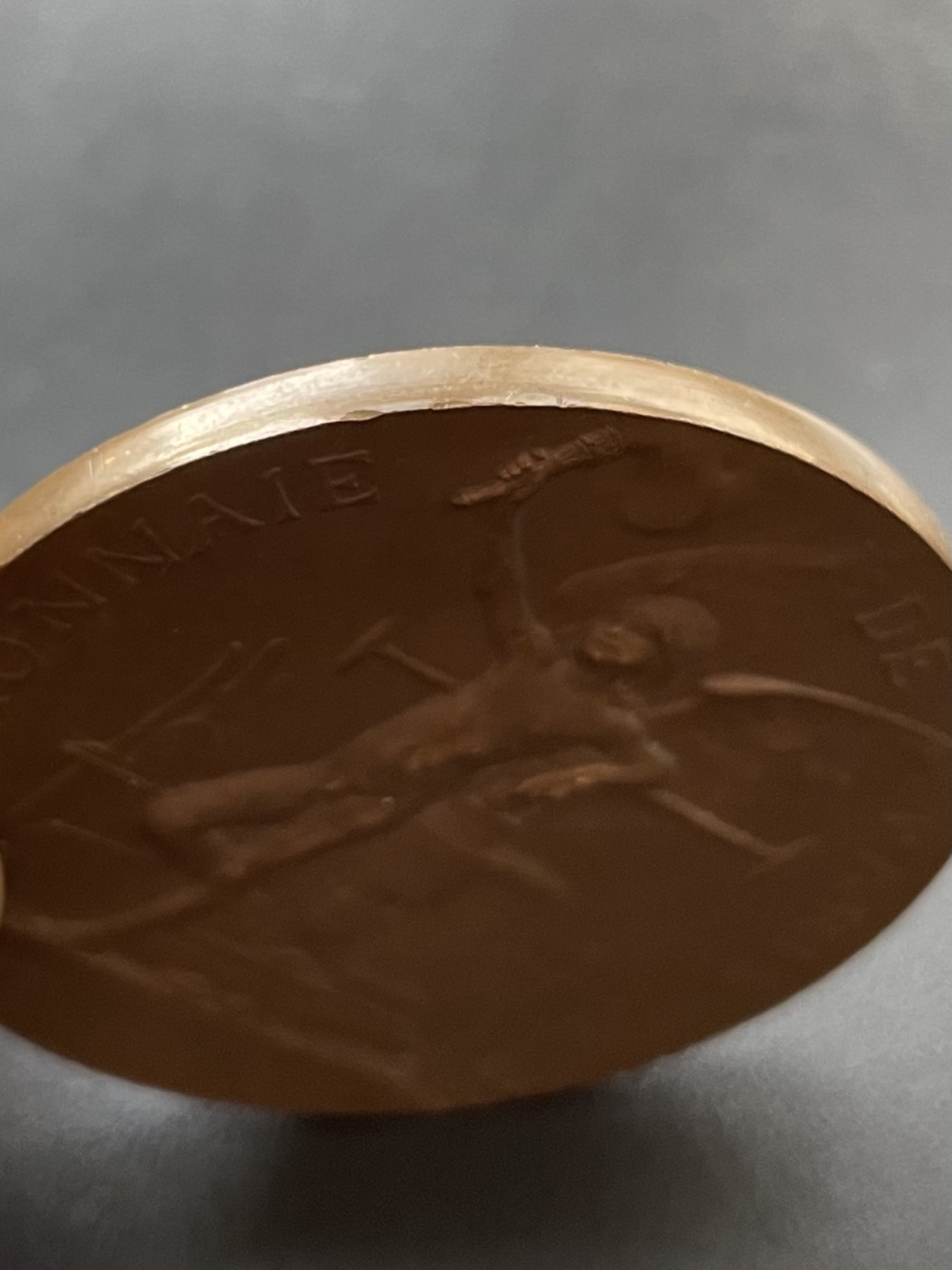 章牌专场-第26期 D.Dupuis～1900年法国“云端” 巴黎造币厂世博会纪念铜章 直径：50 mm