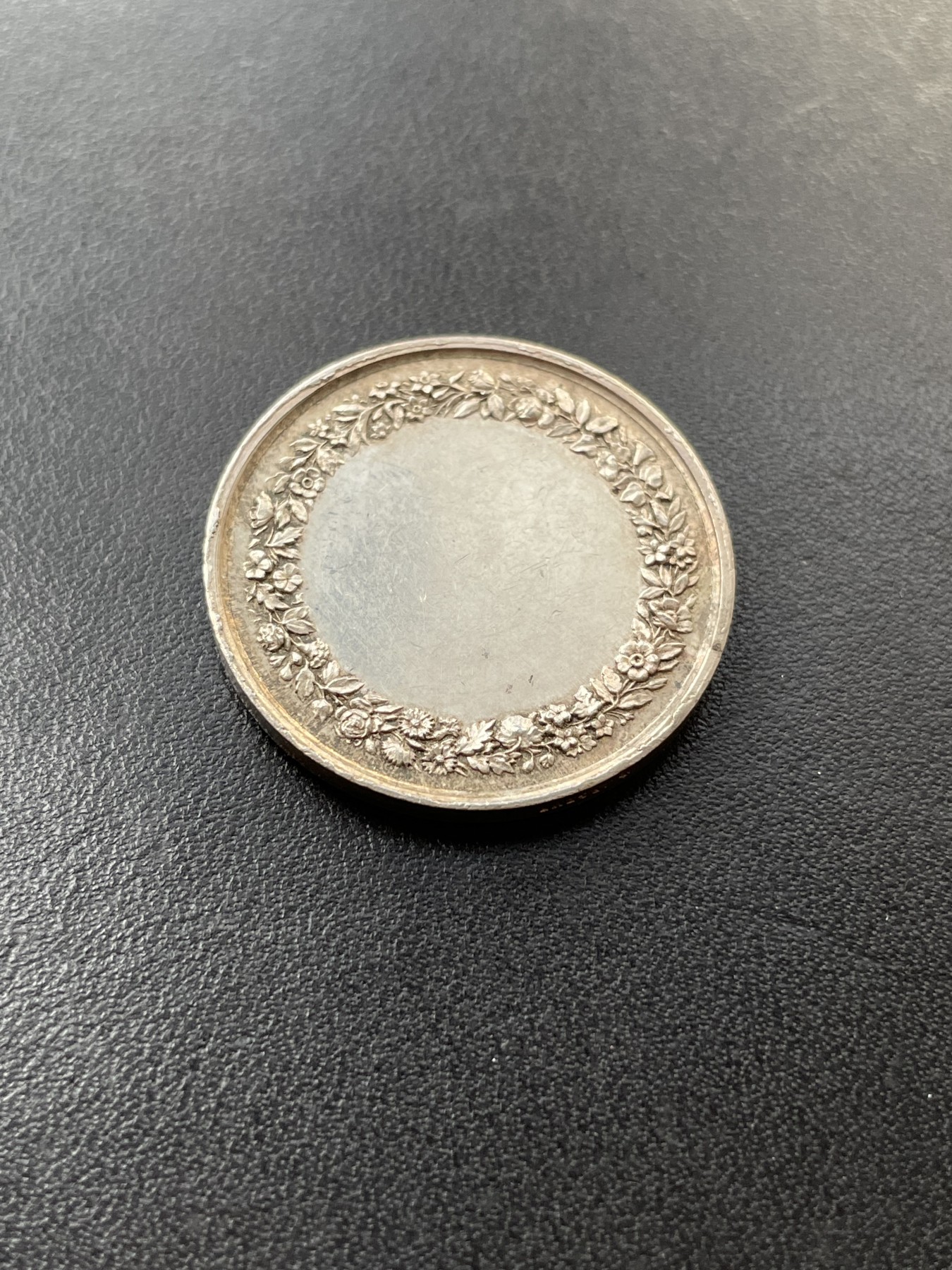 章牌专场-第26期 法国婚礼银章 直径：28 mm ，10.8 g