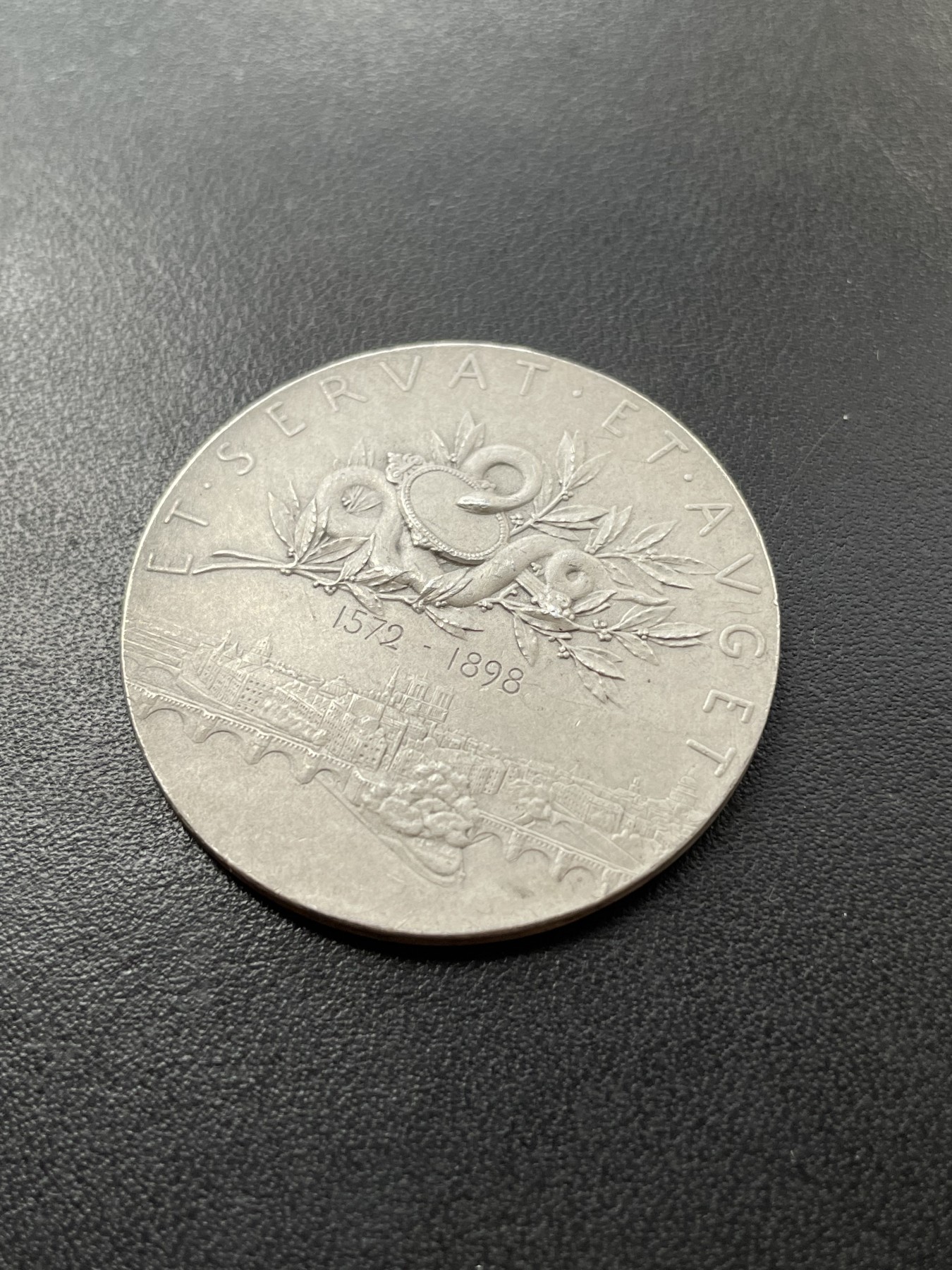 章牌专场-第26期 O.Roty～法国巴黎股票经纪人银章 直径：37 mm ，22 g