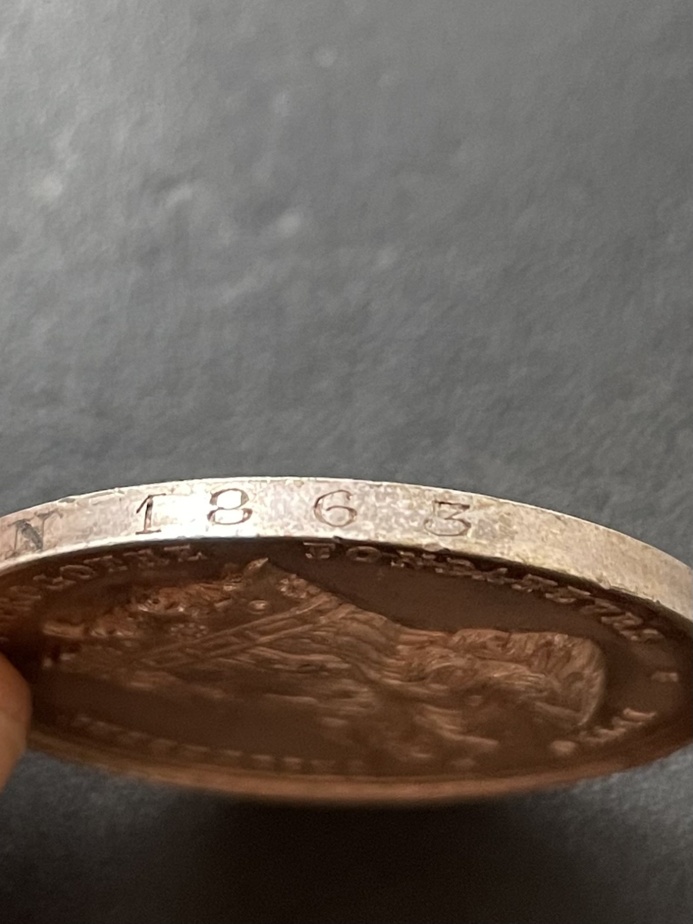 章牌专场-第26期 1865年法国里昂民用医院管理委员会银章 直径：35 mm，15.9 g