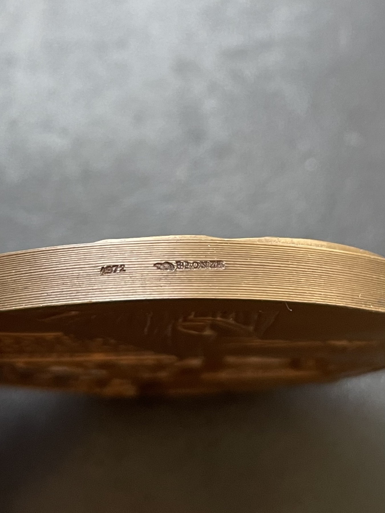 章牌专场-第26期 Jean Vernon～法国寓言大师拉封丹纪念铜章 直径：59 mm