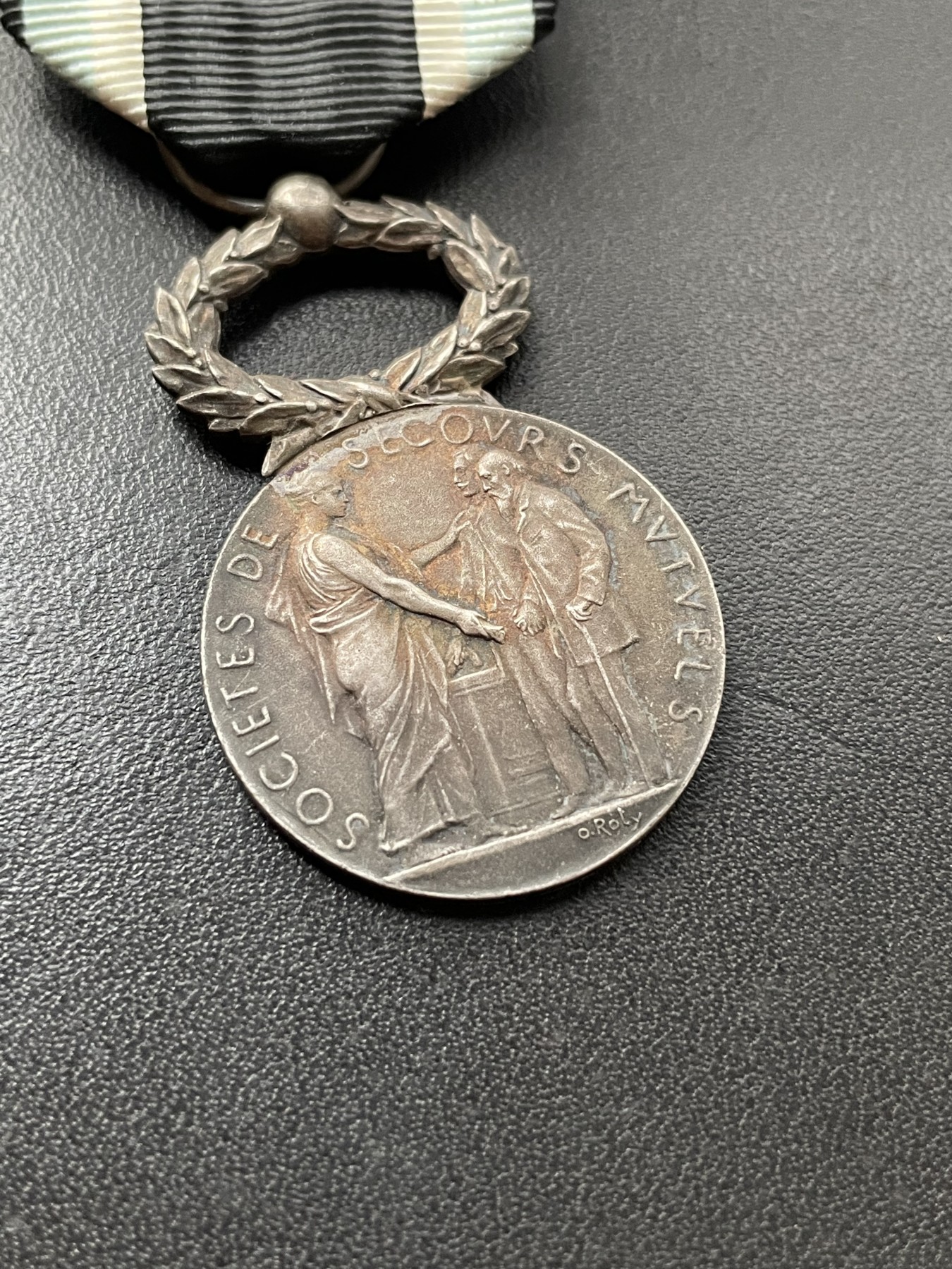 章牌专场-第26期 O.Roty～法国社会互助银奖章