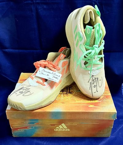 零元拍：达米安·利拉德亲笔签名Adidas Dame 8“从军行”战靴，祝君“黄金百战穿金甲，不破楼兰终不还！” - 零元拍：达米安·利拉德亲笔签名Adidas Dame 8“从军行”战靴，祝君“黄金百战穿金甲，不破楼兰终不还！”