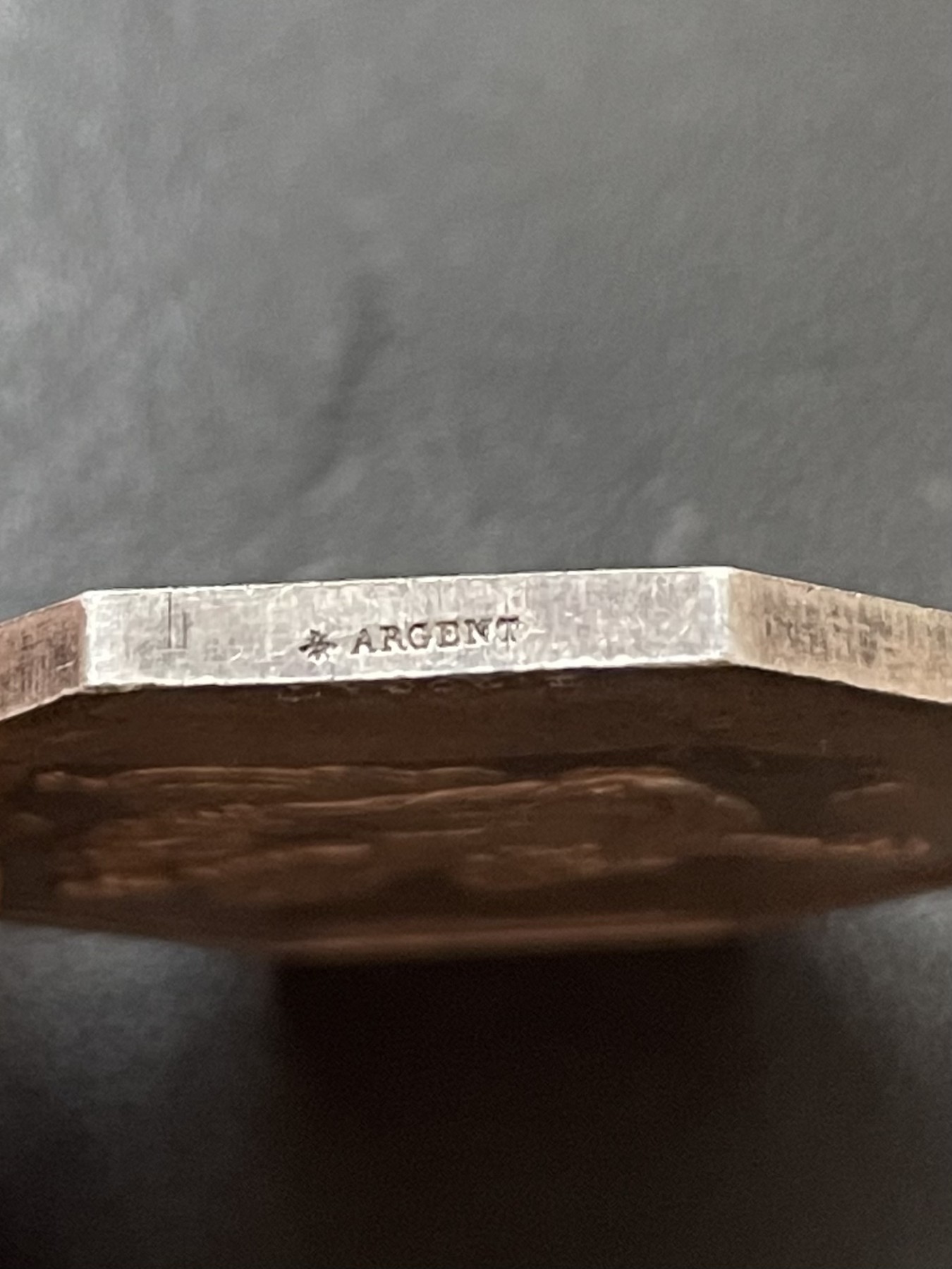 章牌专场-第26期 法国火灾保险银章 直径：36 mm ，20.5 g