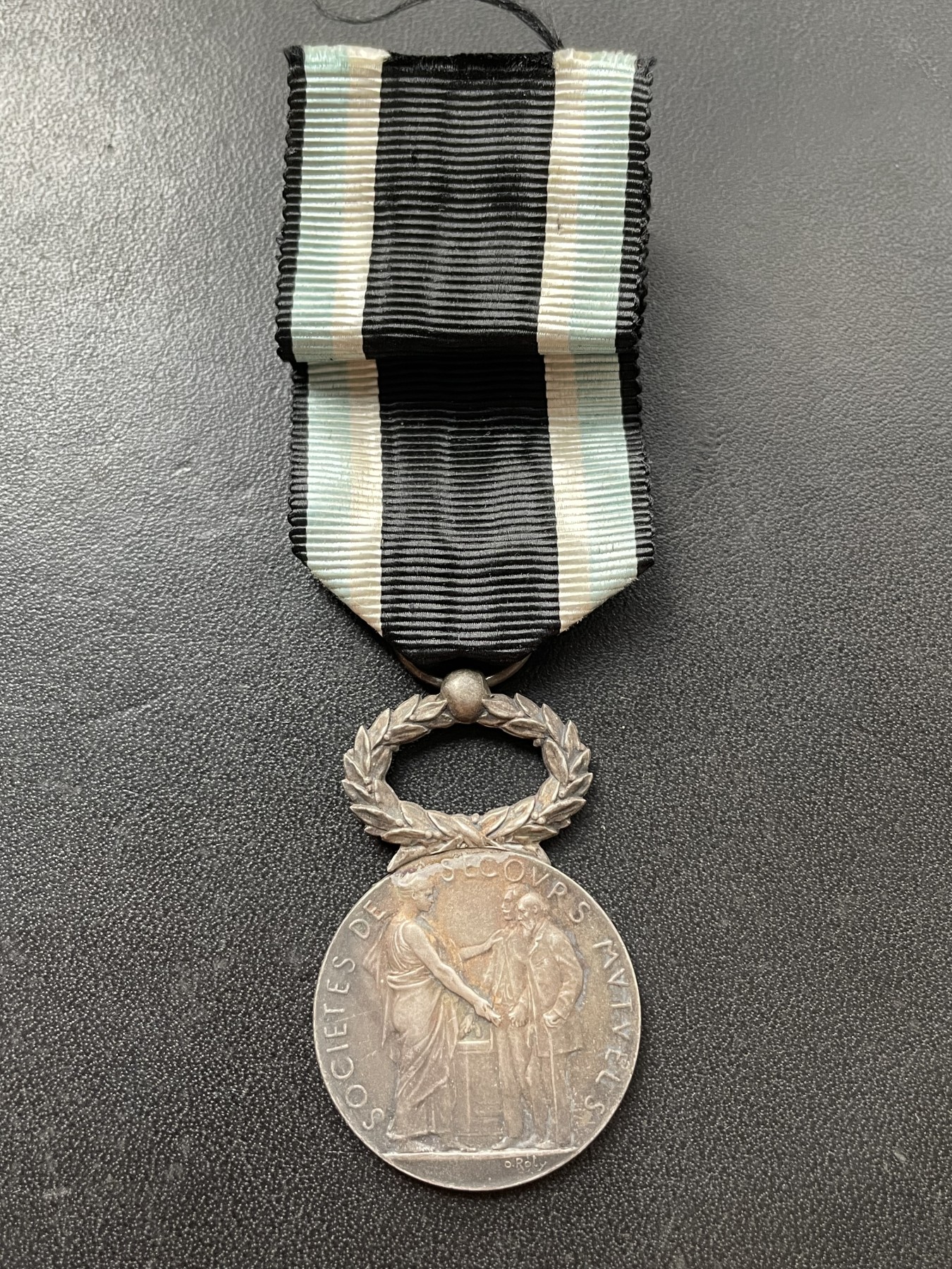 章牌专场-第26期 O.Roty～法国社会互助银奖章