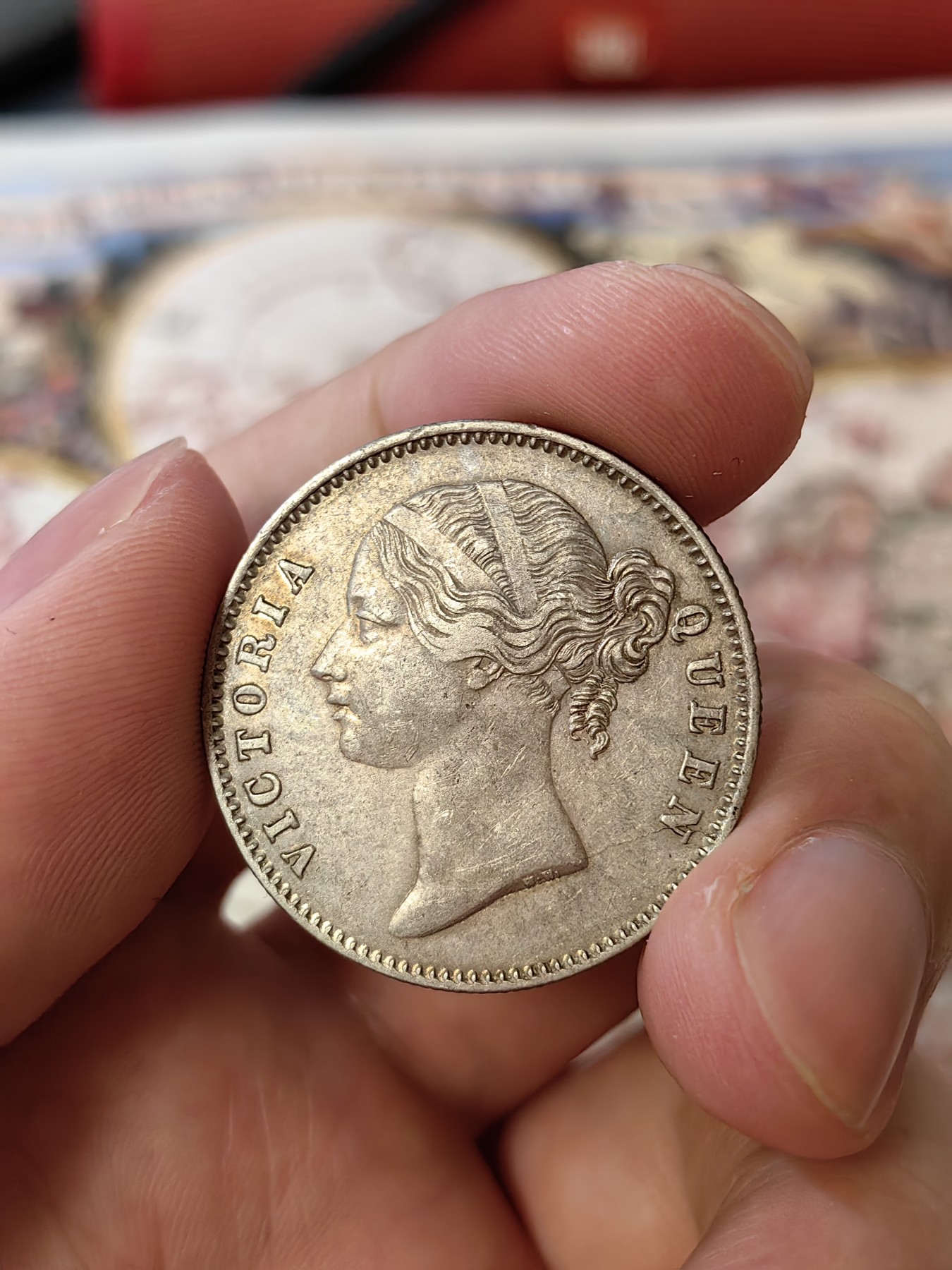 橡树集藏-006场 海纳百川 1880印度卢比 1840印度卢比 不错的裸币