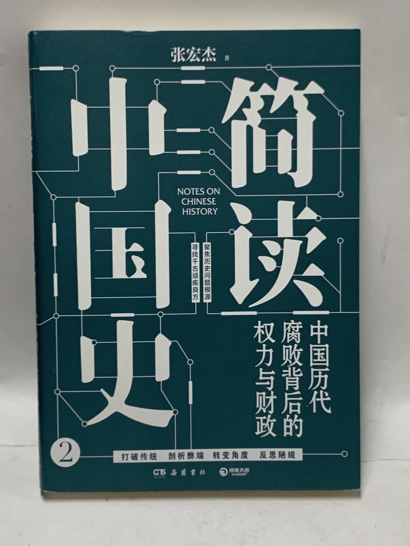 零元拍：张宏杰老师亲笔签名著书《简读中国史》