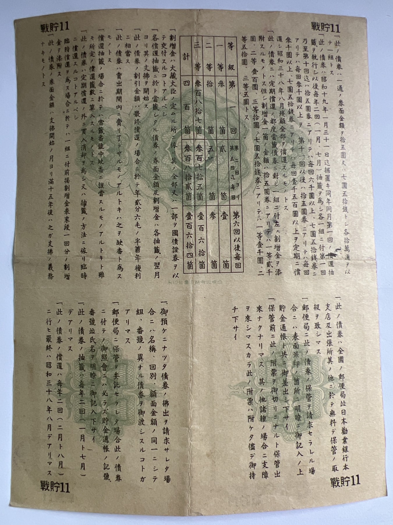 泡泡堂微拍第205幕纸币捡漏可累计专场👿👿，累计满二十元包邮，接受代拍业务 日本战时储蓄券金七元五十钱