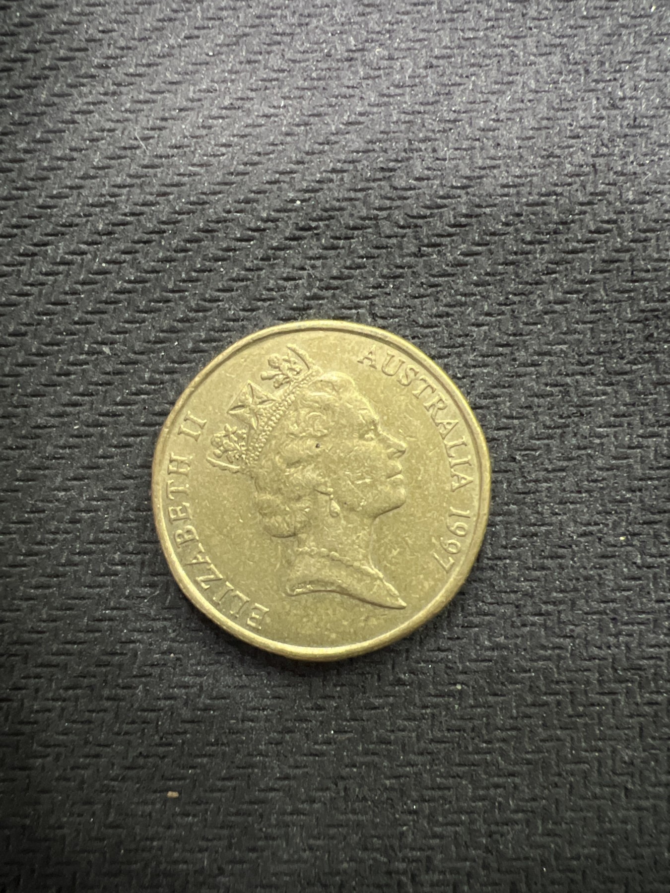 飞翔风筝第三场拍世界纸币银币硬币 澳大利亚1元飞行员查尔斯史密斯纪念币