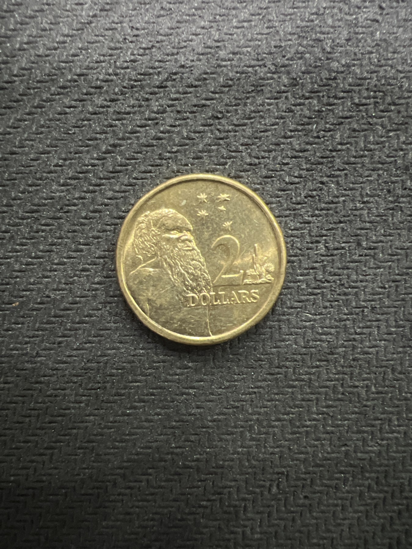 飞翔风筝第三场拍世界纸币银币硬币 澳大利亚2014年2元硬币