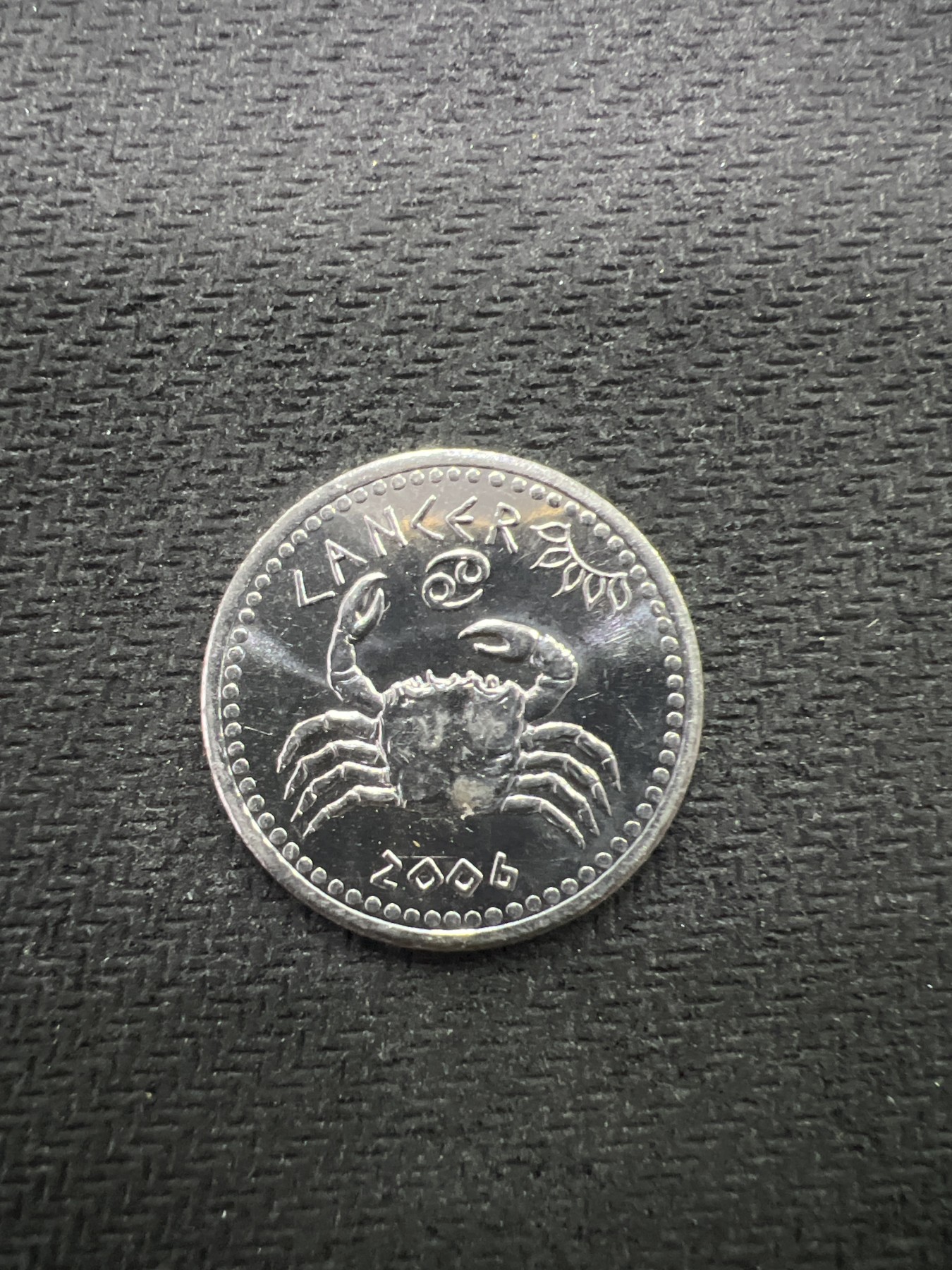 飞翔风筝第三场拍世界纸币银币硬币 索马里兰星座巨蟹座硬币