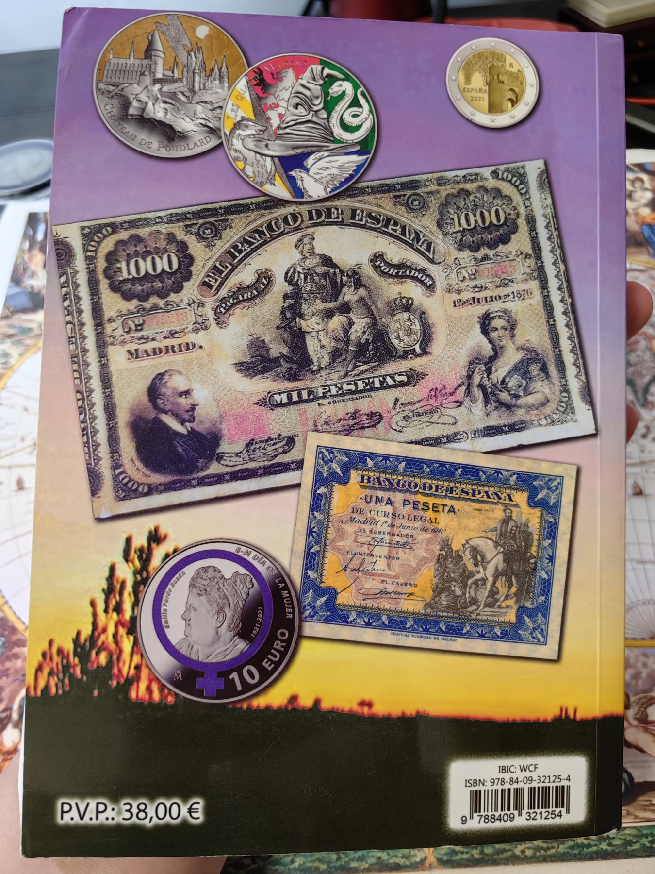 橡树集藏-006场 海纳百川 西班牙2022年钱币目录，包含各个西属殖民地、本土、现代币、纸币。将近500页的厚度，值得西属玩家拥有，已去除后面的广告页。