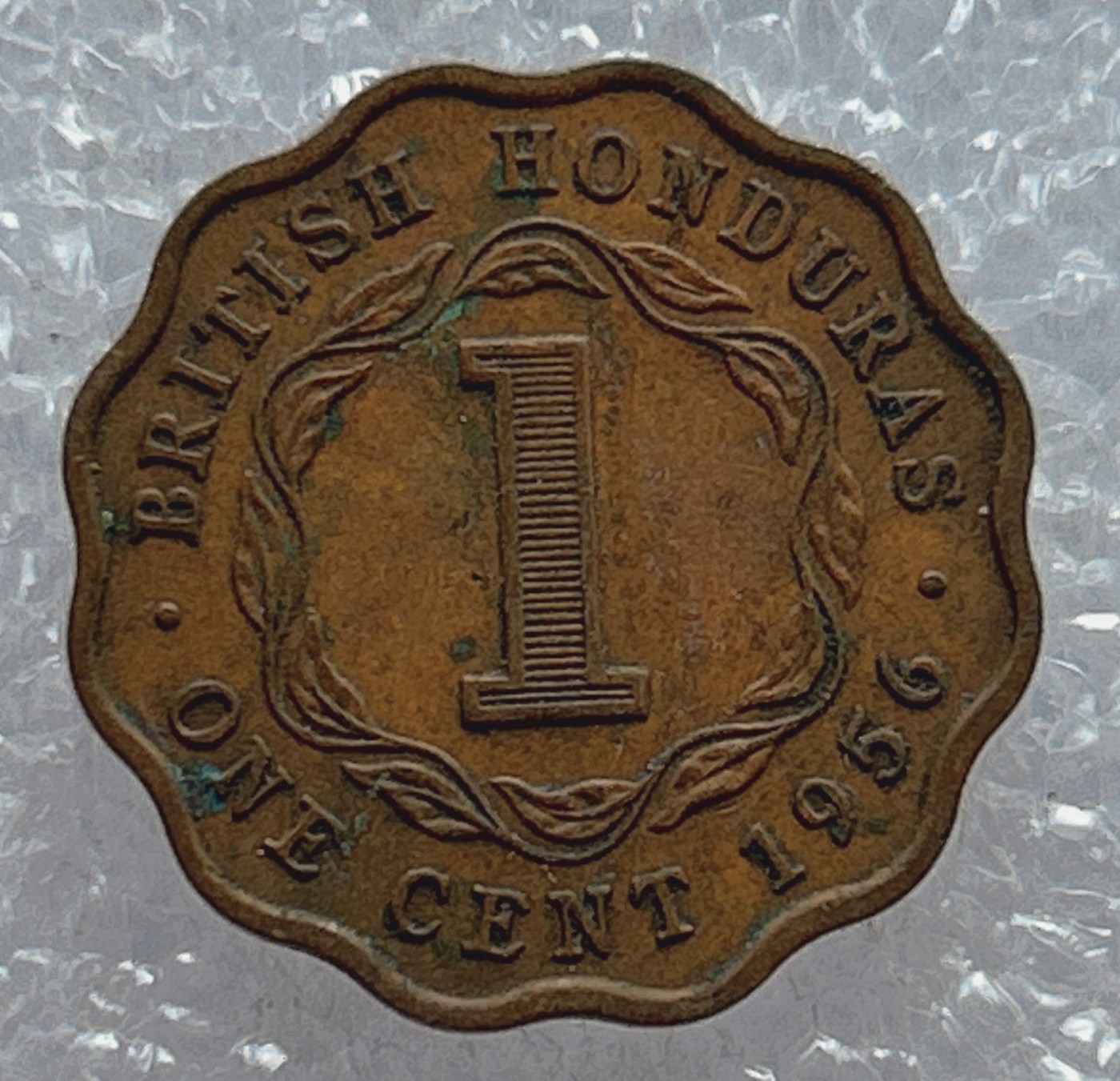 全场一元起拍 世界钱币散币场 第五期 英属洪都拉斯1956年1分