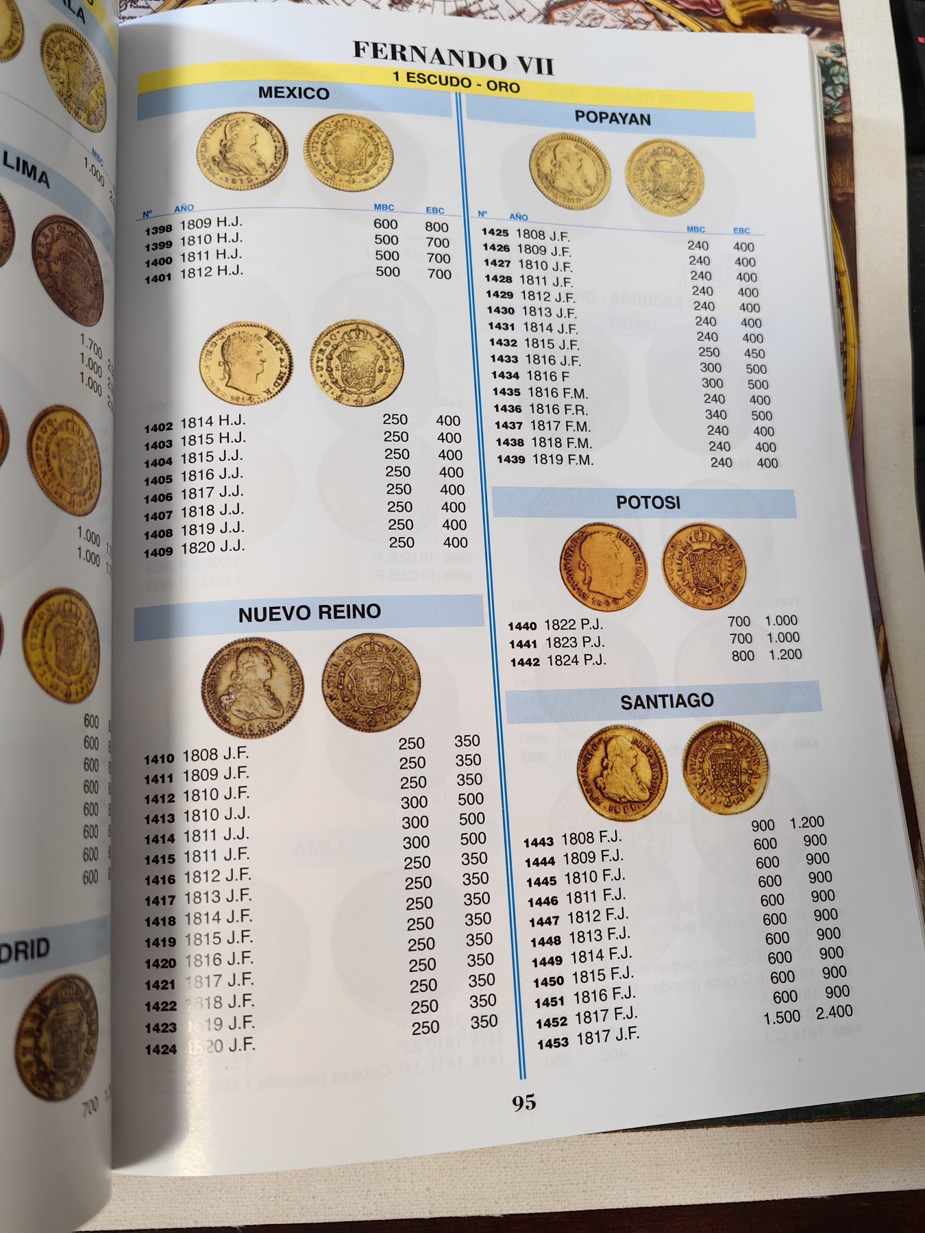 橡树集藏-006场 海纳百川 西班牙2022年钱币目录，包含各个西属殖民地、本土、现代币、纸币。将近500页的厚度，值得西属玩家拥有，已去除后面的广告页。