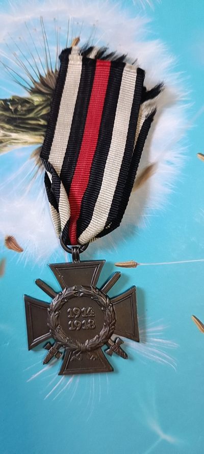 第一次麦稀奇拍卖 - 原品兴登堡勋章绶带有破损