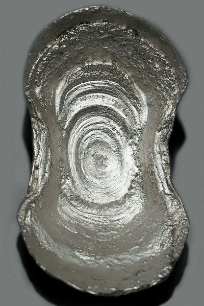 原味少见美品平安无事五十两元宝银锭方乾评级MS62收藏 